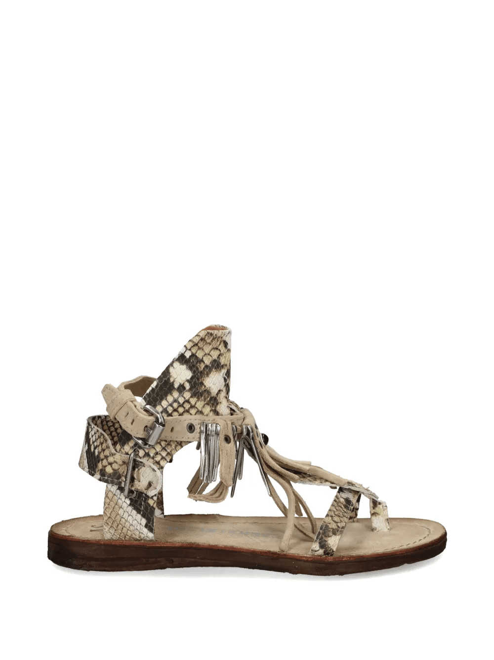 snakeskin sandals - Image 1