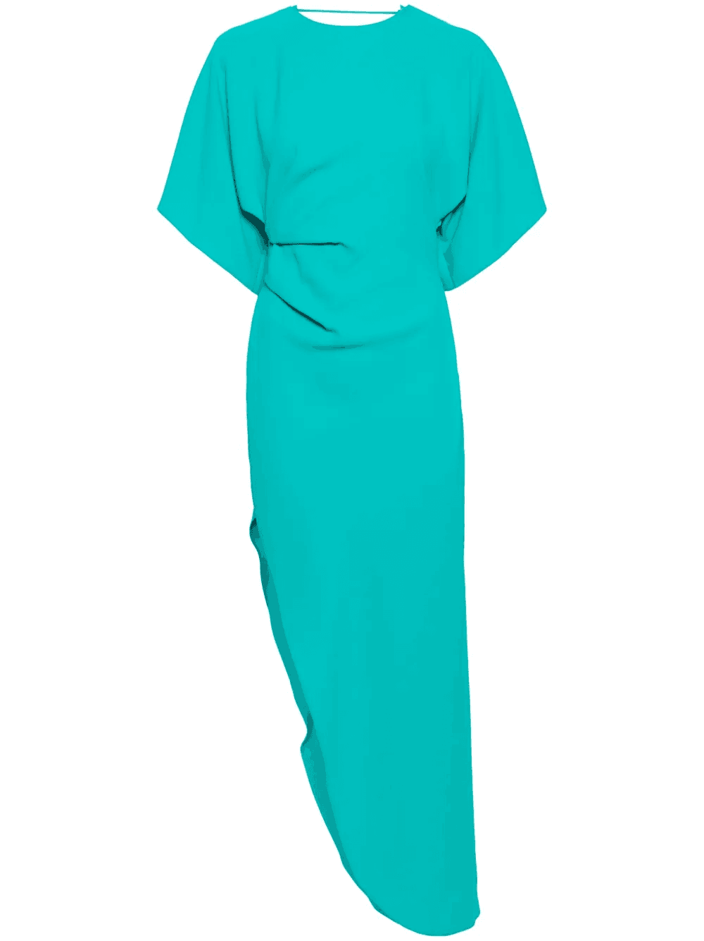 The Savita asymmetric midi dress - Image 1