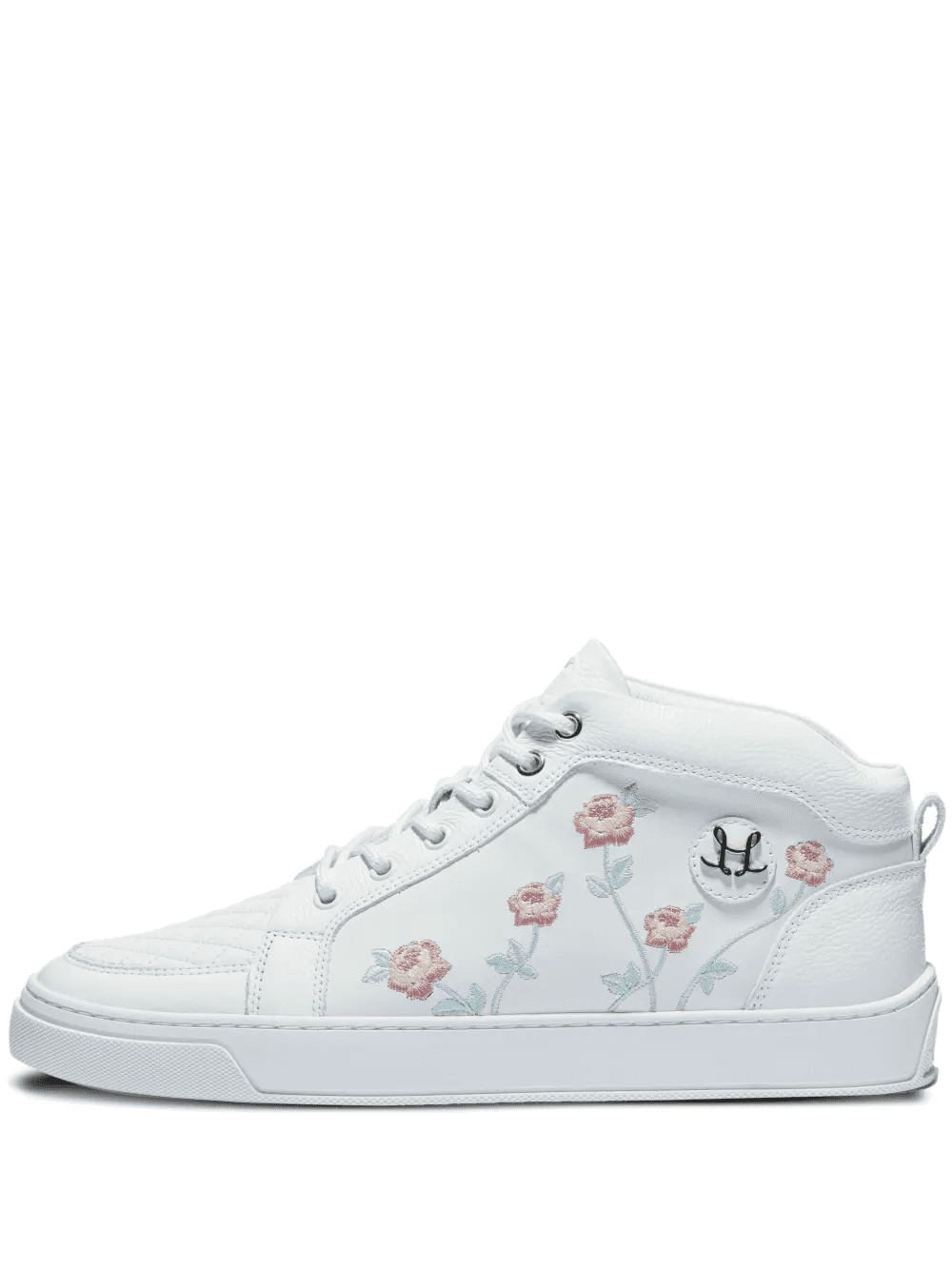 Ezio embroidered-floral sneakers - Image 1