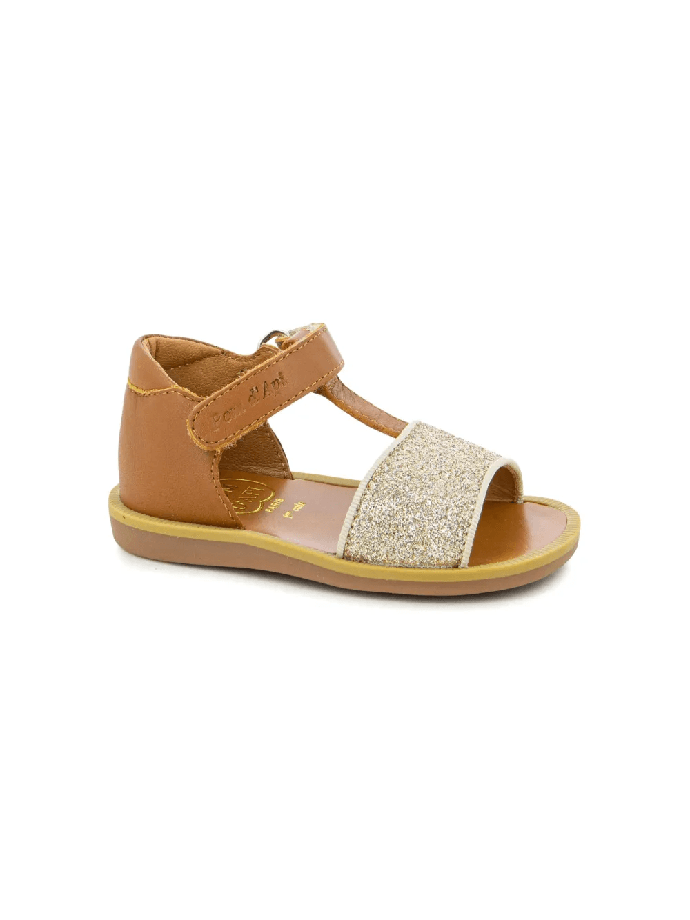 touch-strap leather sandals - Image 1