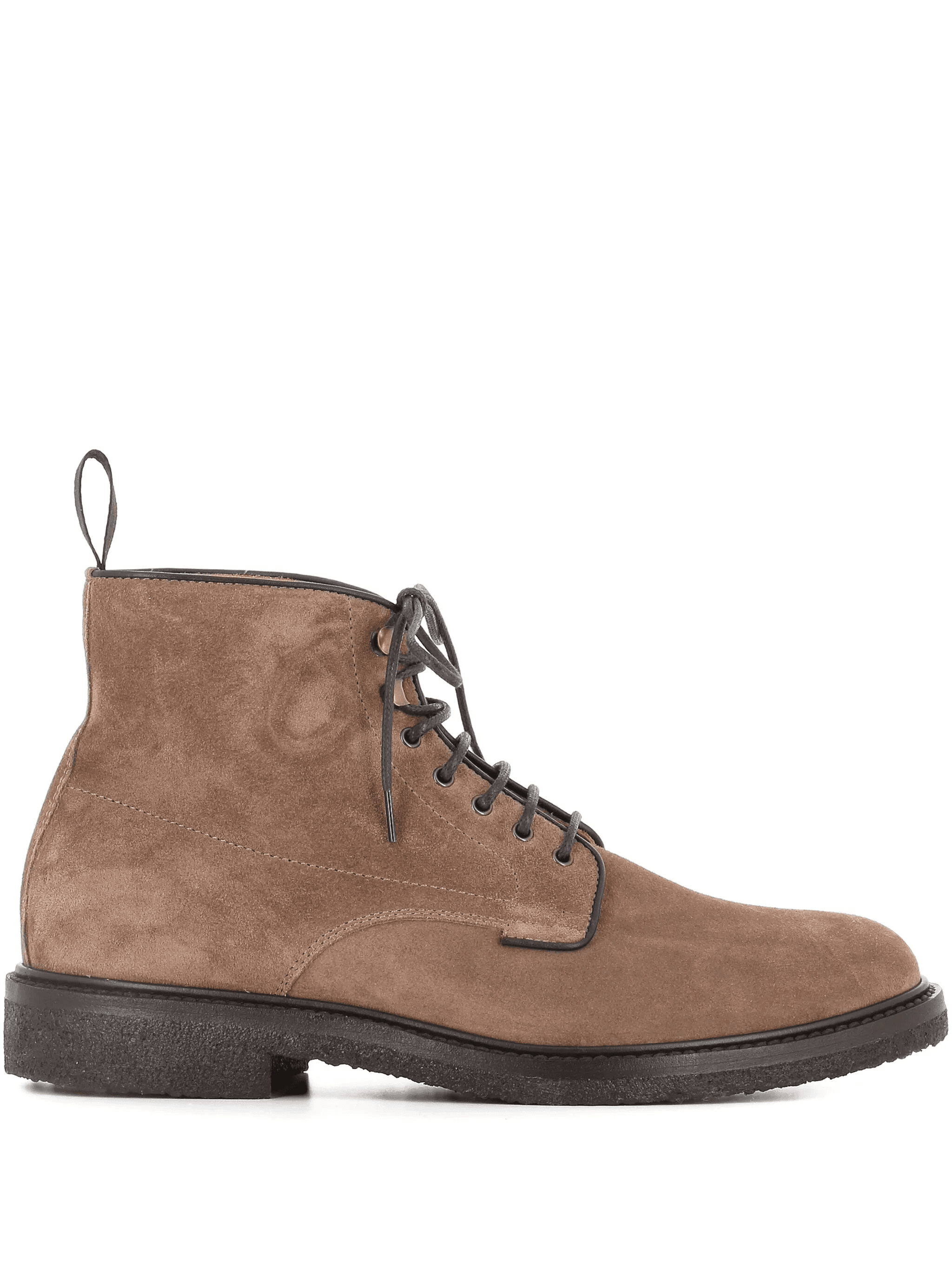 lace-up suede boots - Image 1
