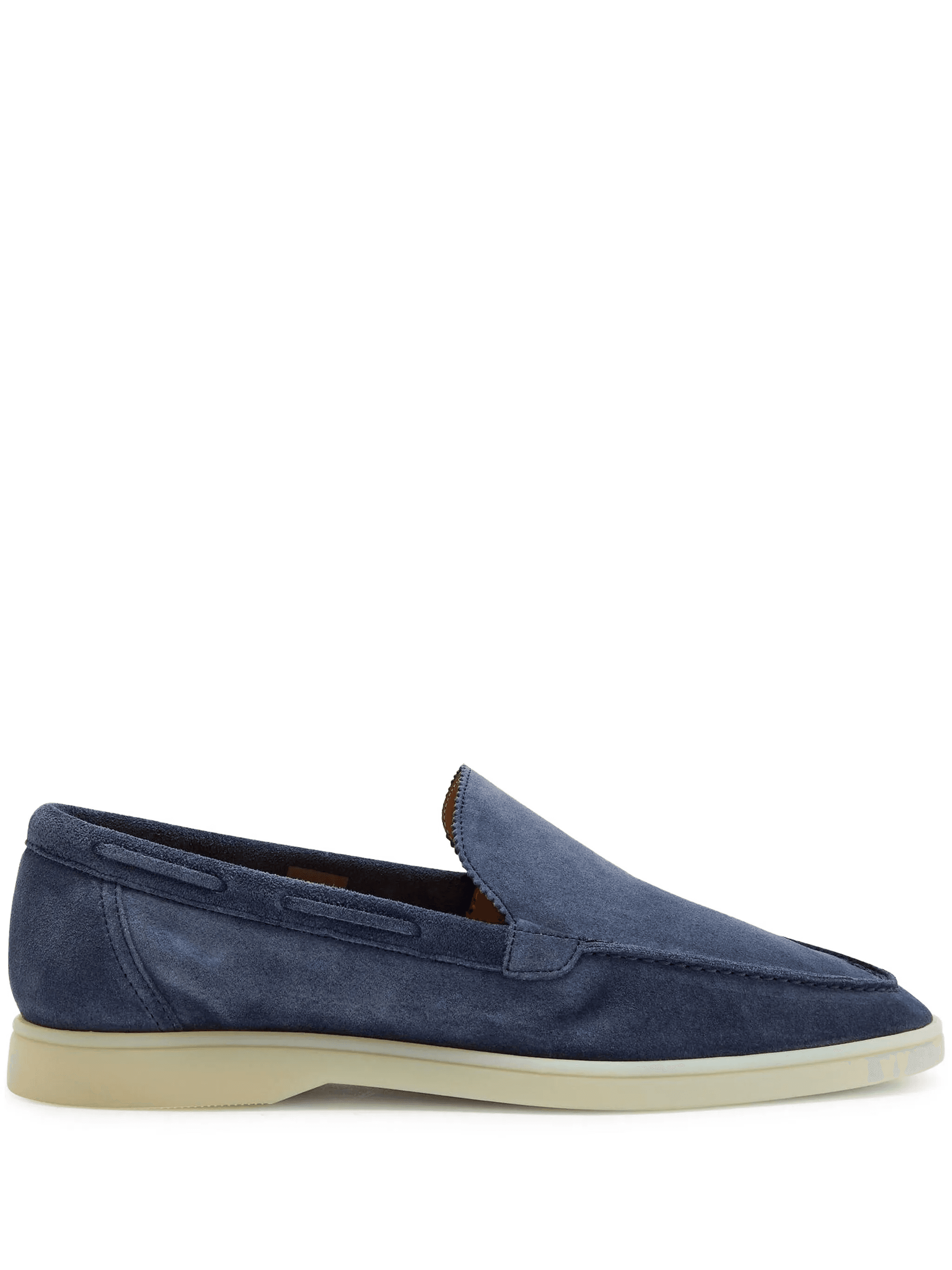 Yatch suede scallop-edge loafers - Image 1