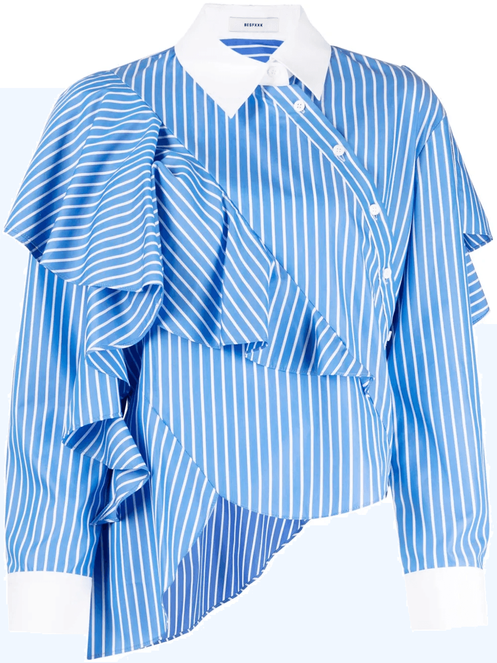 long-sleeve striped shirt - Image 1