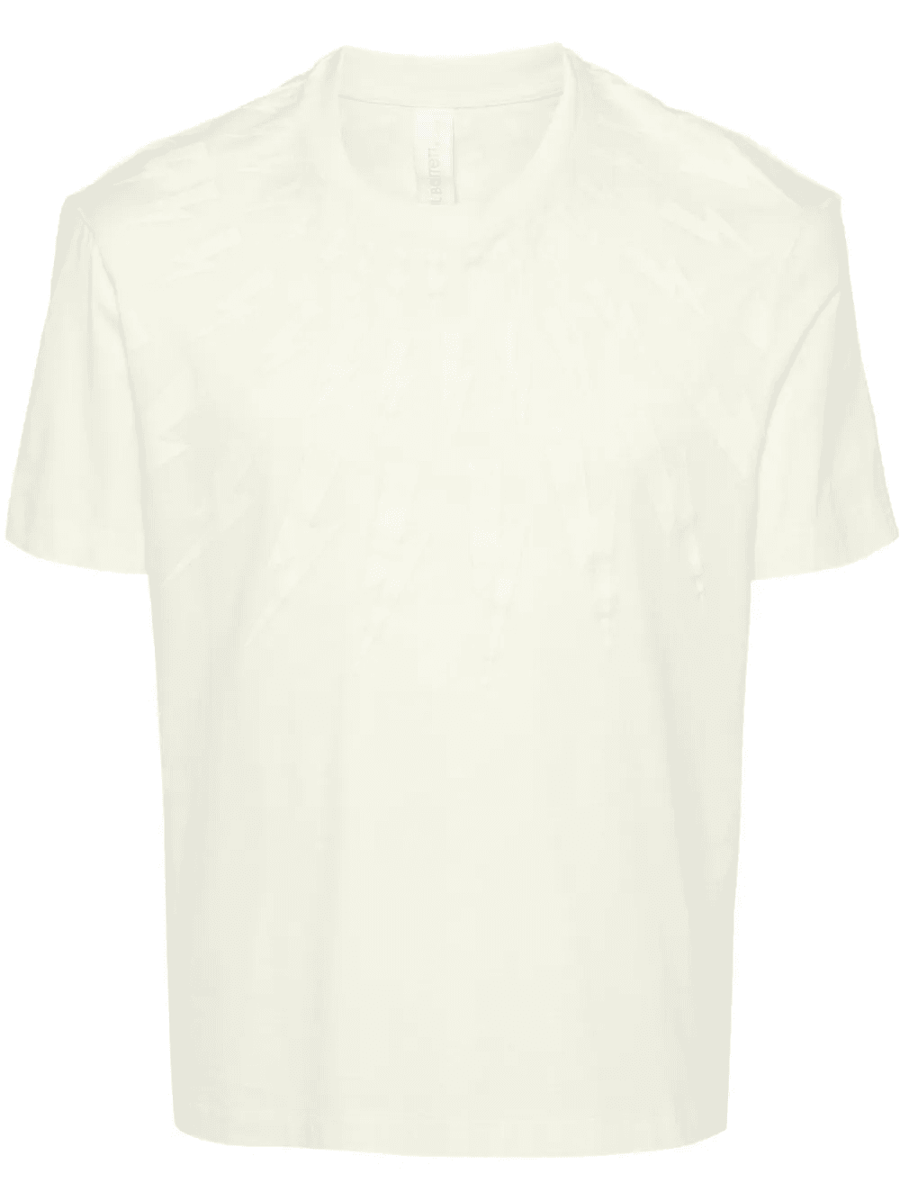 Thunderbolt-print cotton T-shirt - Image 1