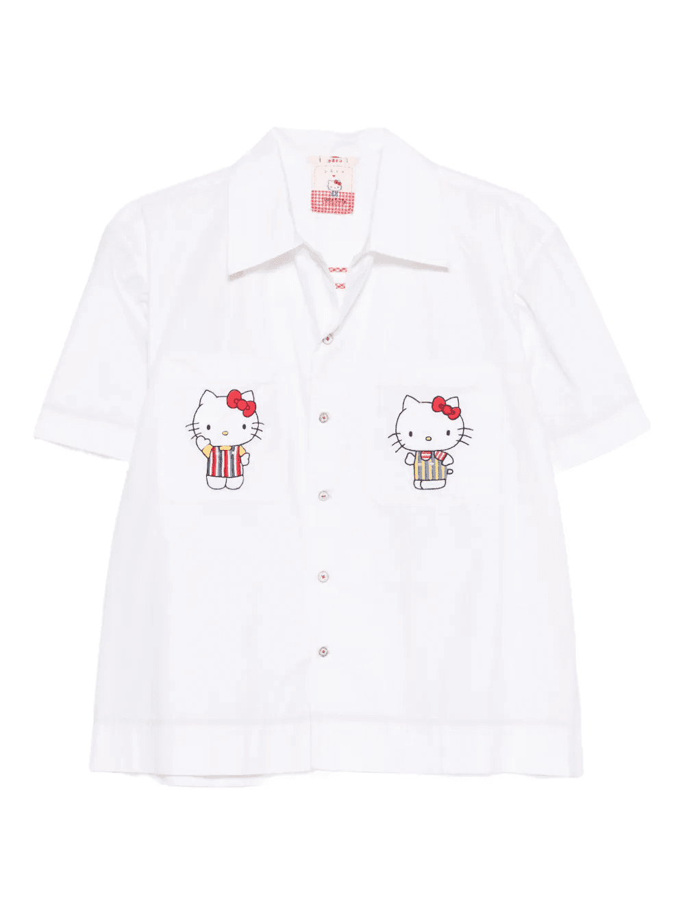 pocket embroidered shirt - Image 1