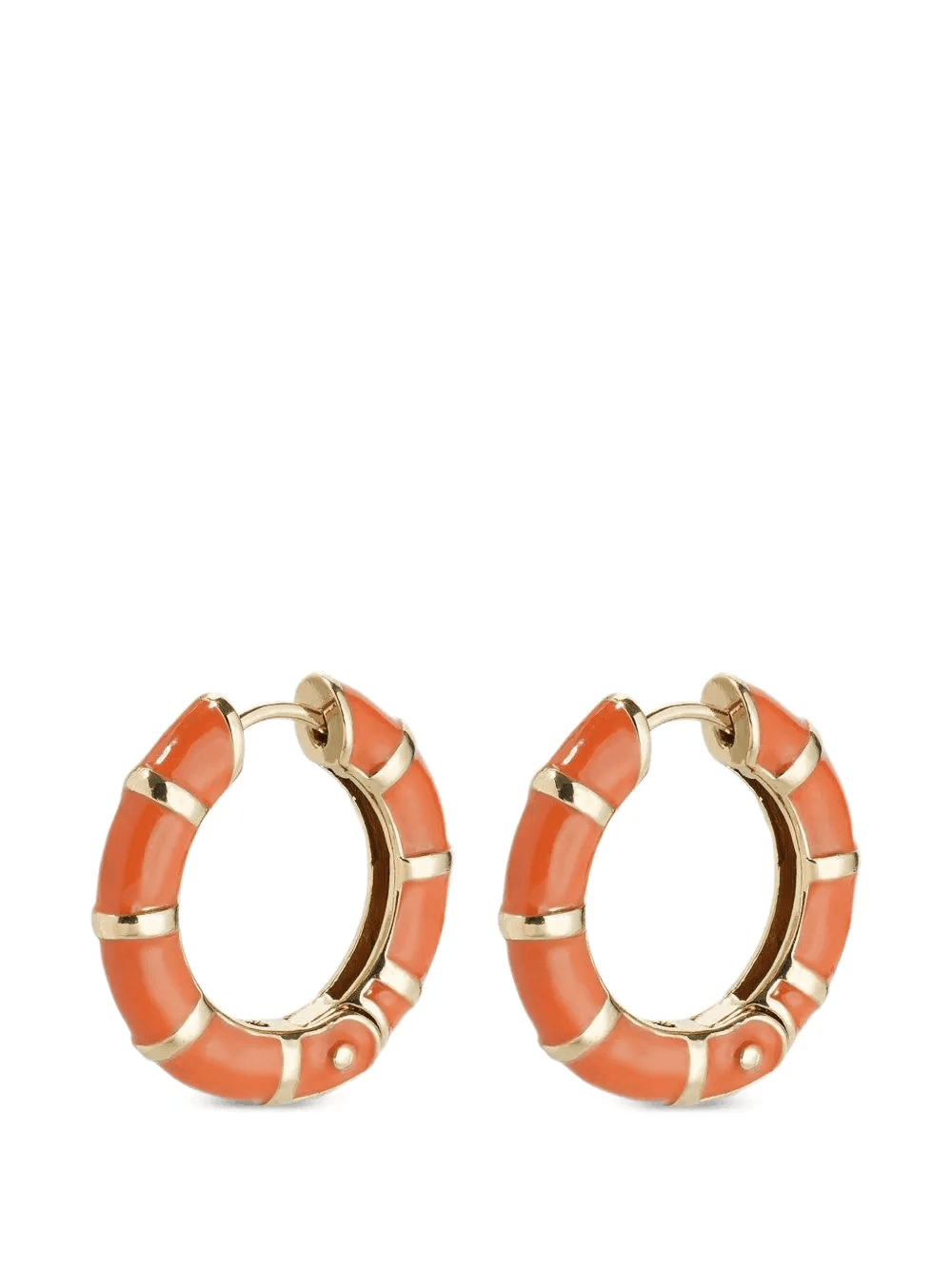bambou hoop earrings - Image 1