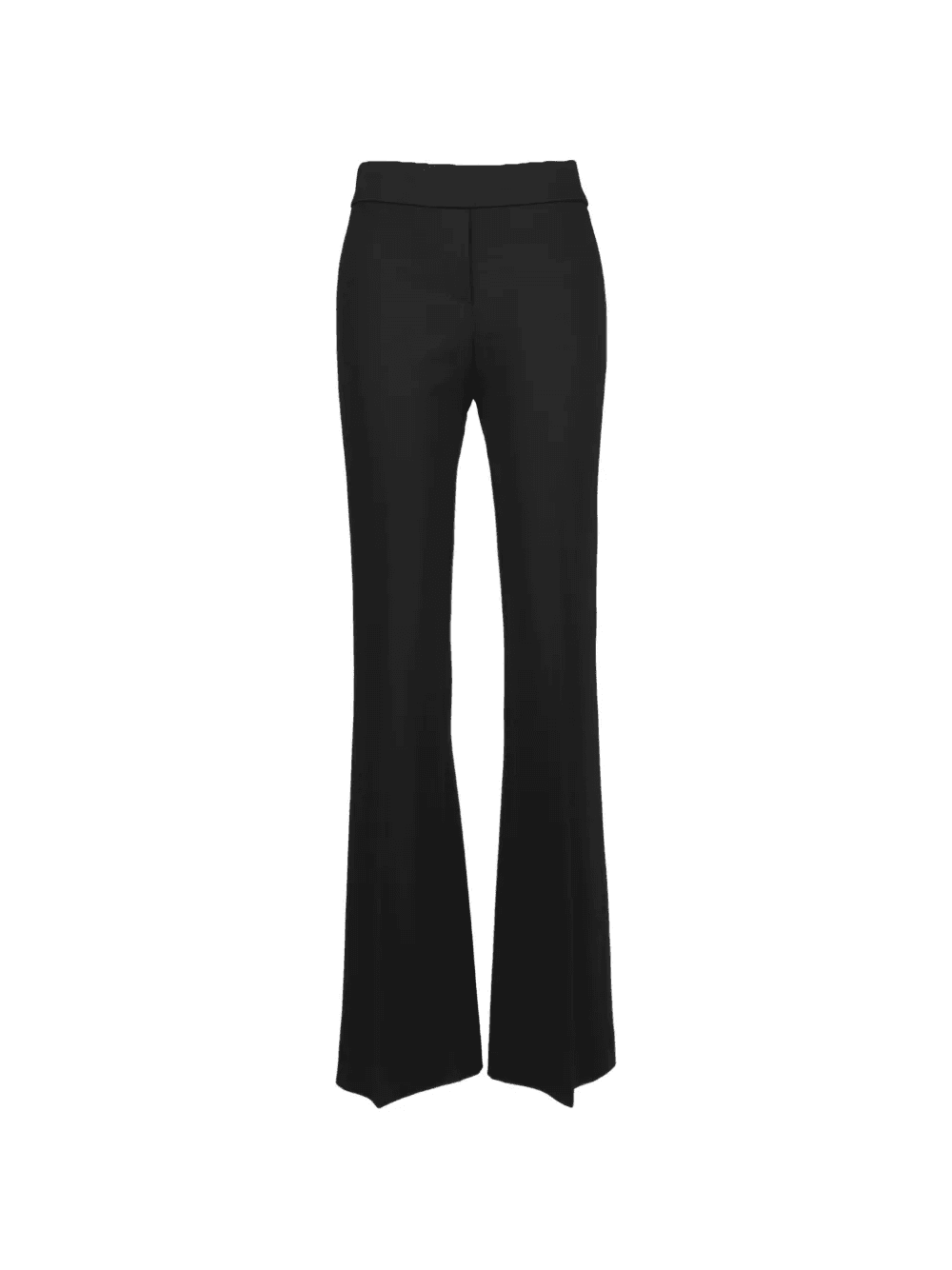 pressed-crease flared trousers - Image 1