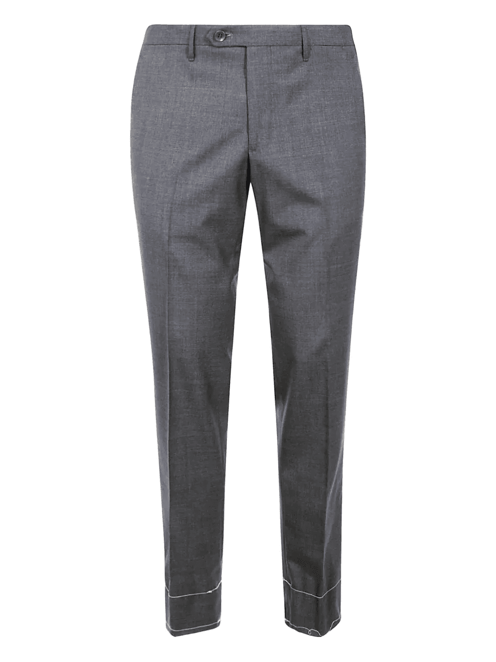 side-pocket buttoned-pocket pants - Image 1