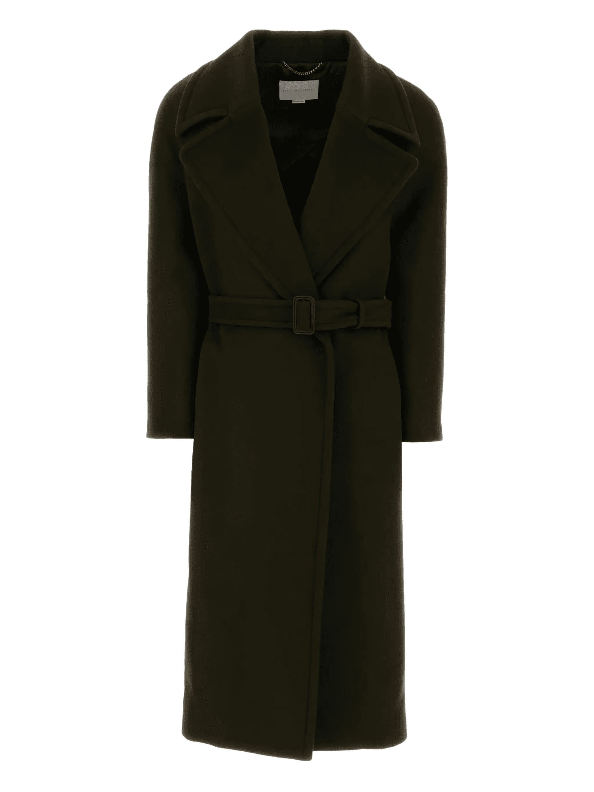 belted wool coat - Image 1