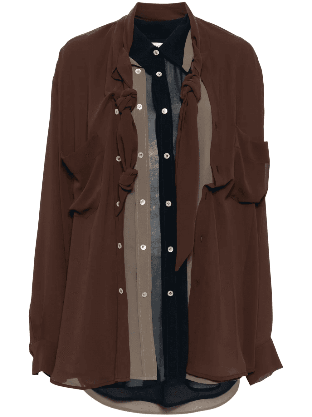 layered shirt - Image 1