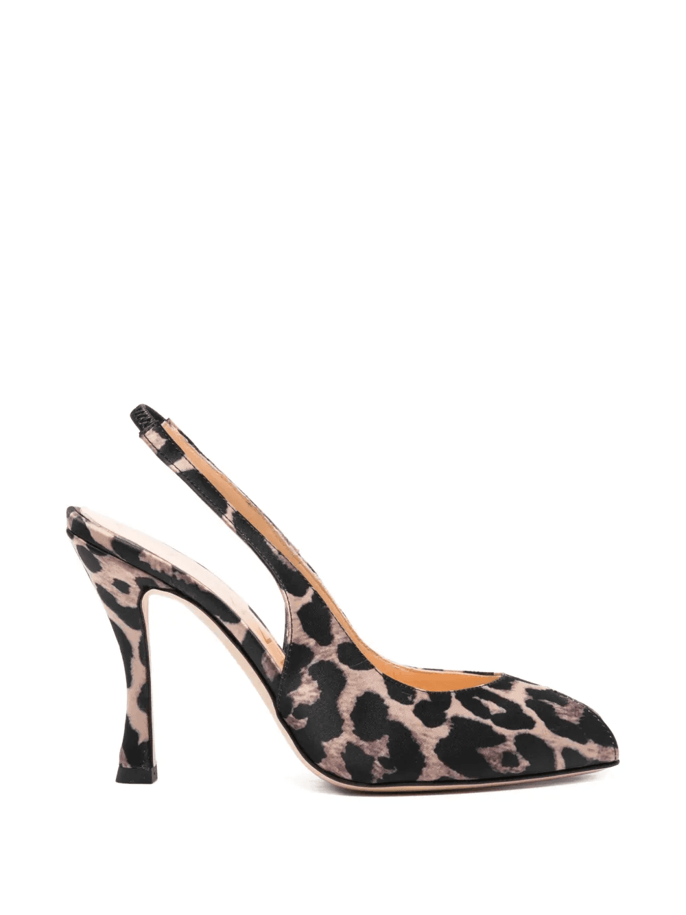 slingback leopard-print sandals - Image 1