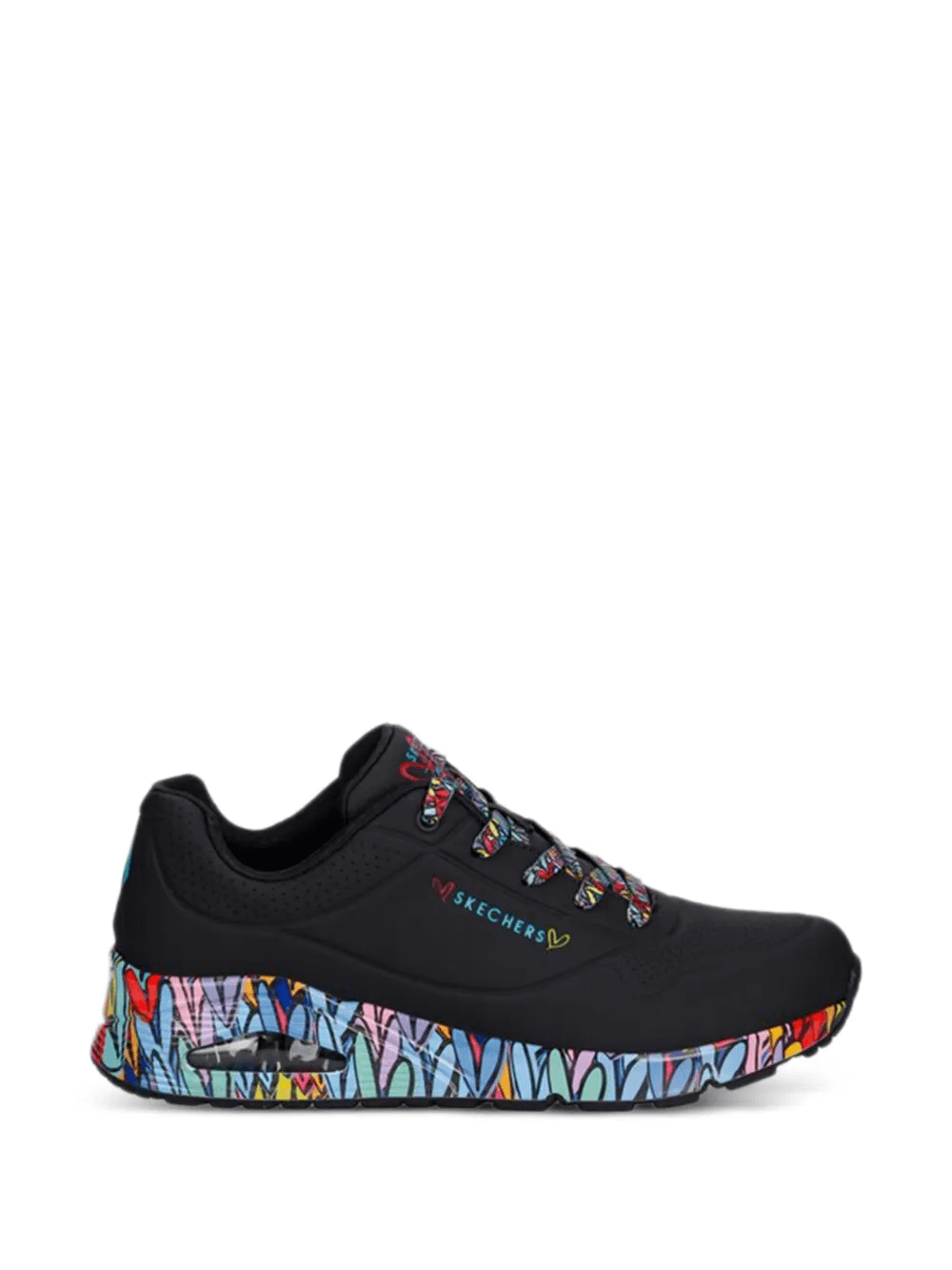 Street Uno Ravaged Love lace-up sneakers - Image 1