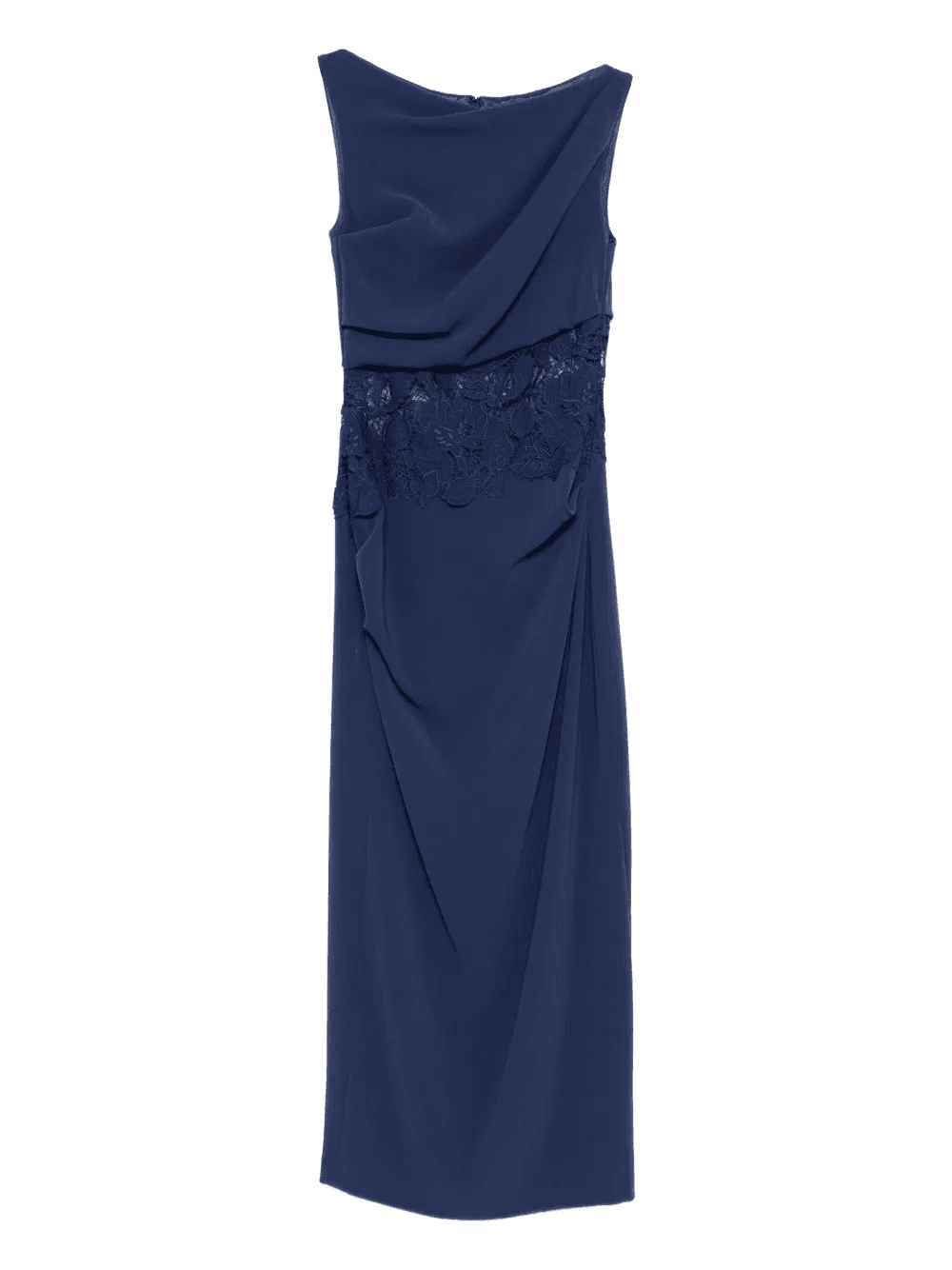 lace-panel dress - Image 1