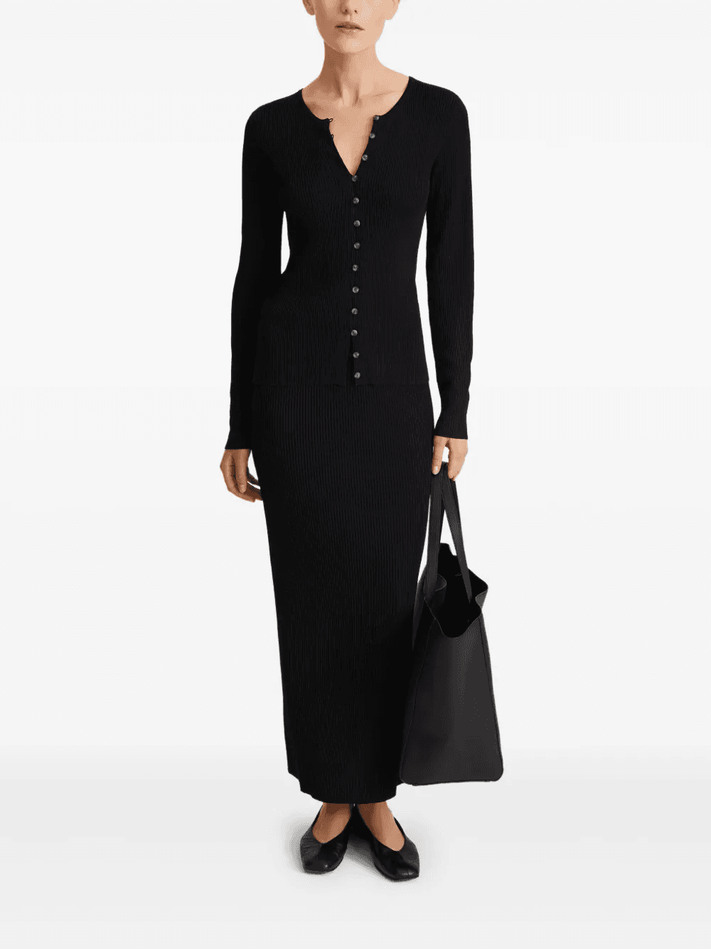 Paloma ribbed cardigan - Image 1