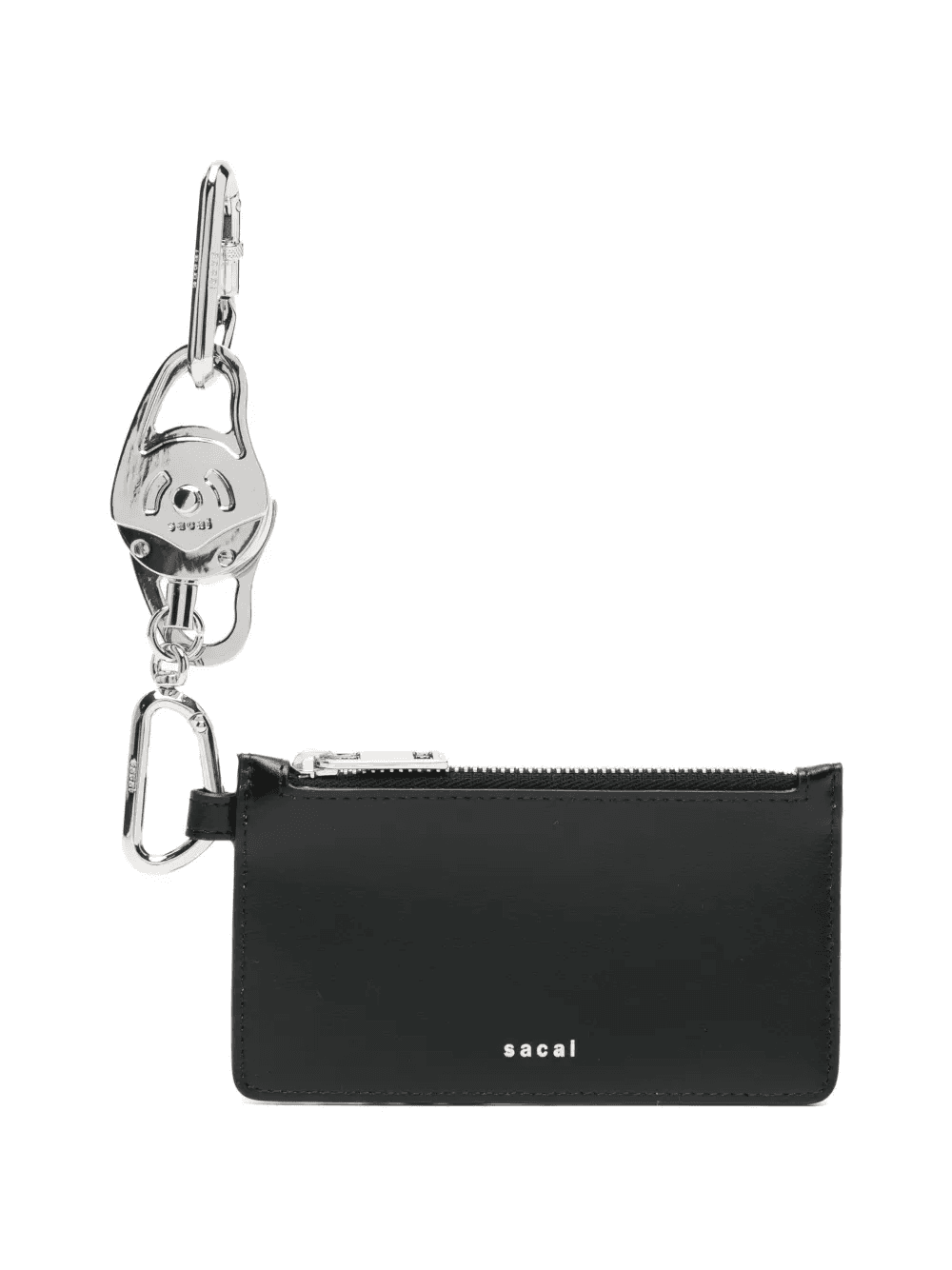 zip-top leather cardholder - Image 1