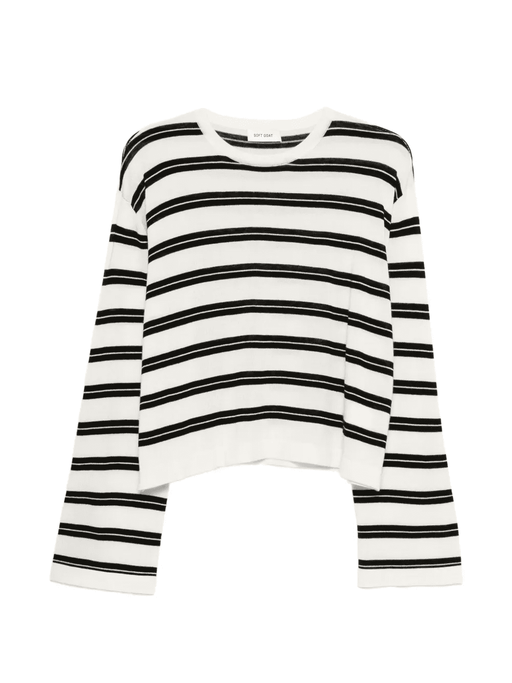 striped long-sleeve sweater - Image 1