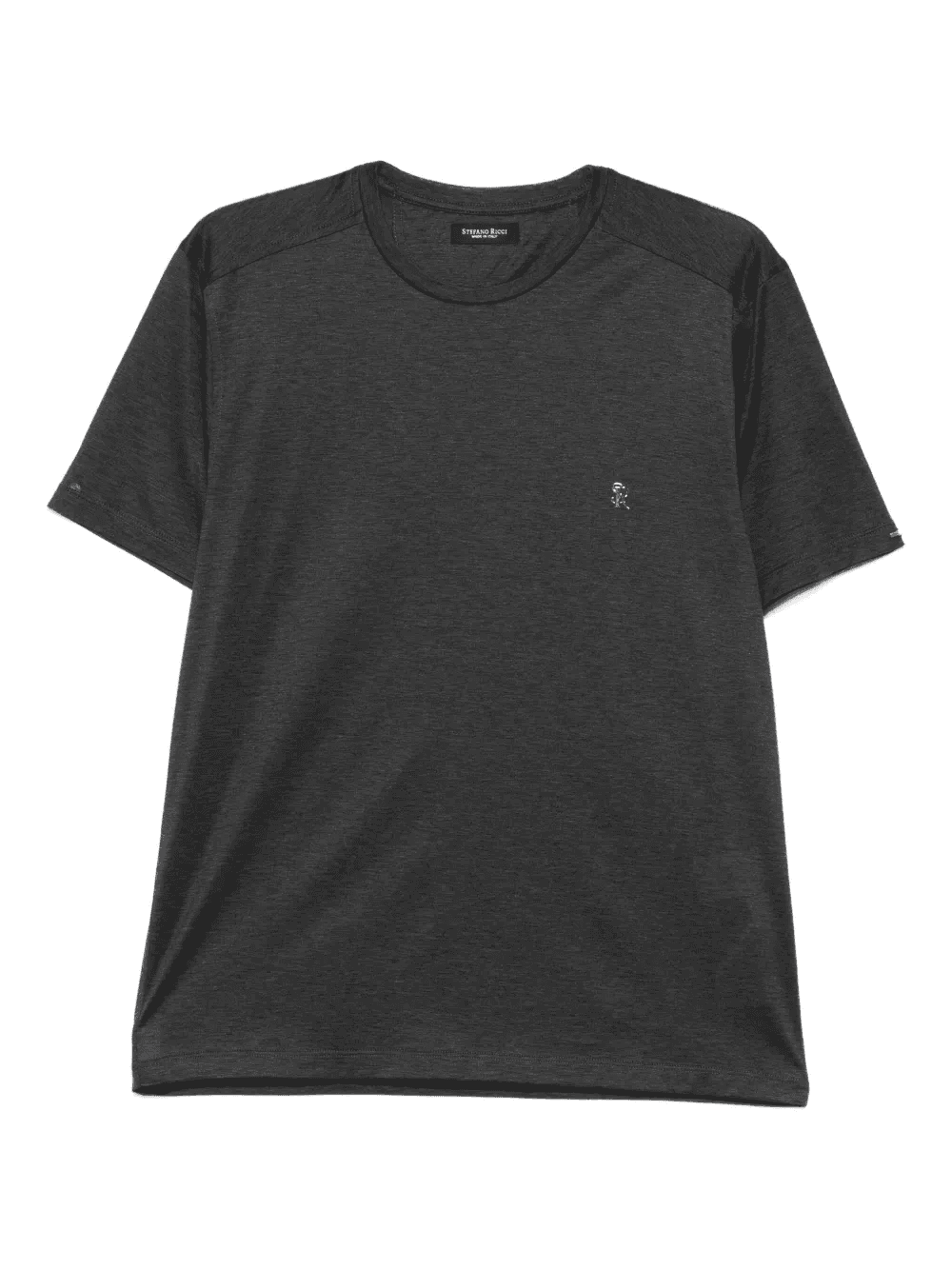 embroidered-detail cotton T-shirt - Image 1