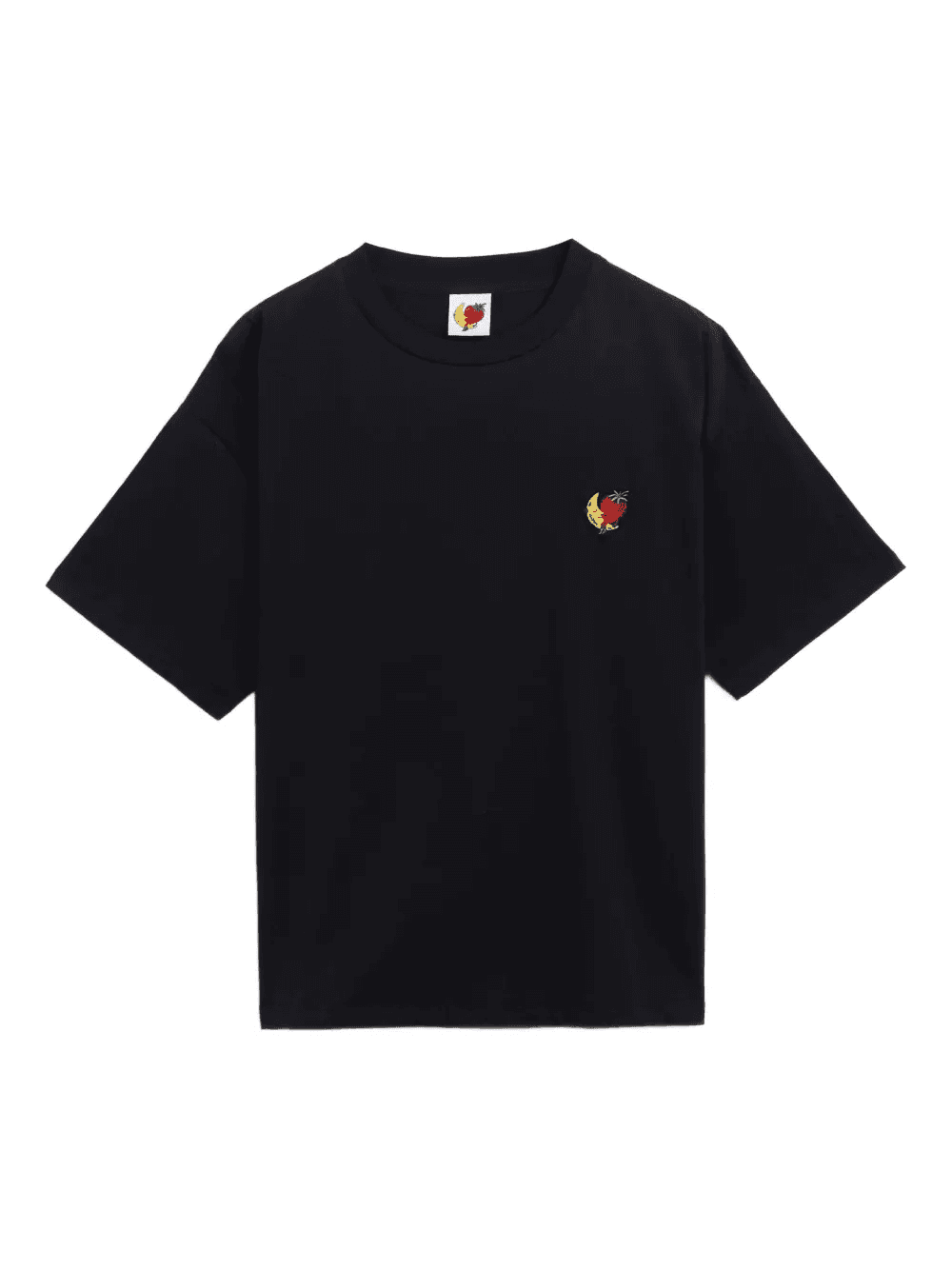 embroidered-detail t-shirt - Image 1