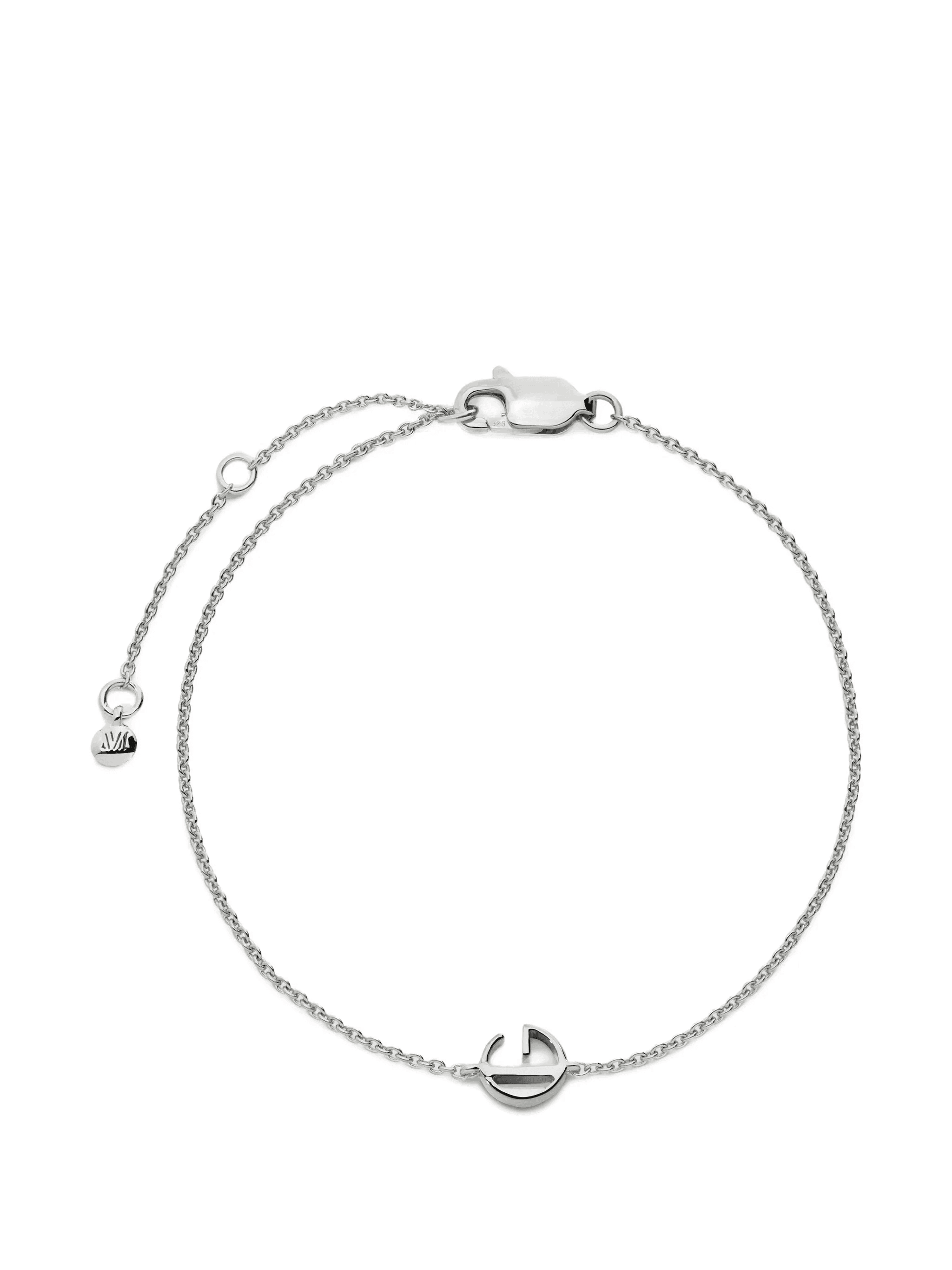 initial g chain bracelet - Image 1