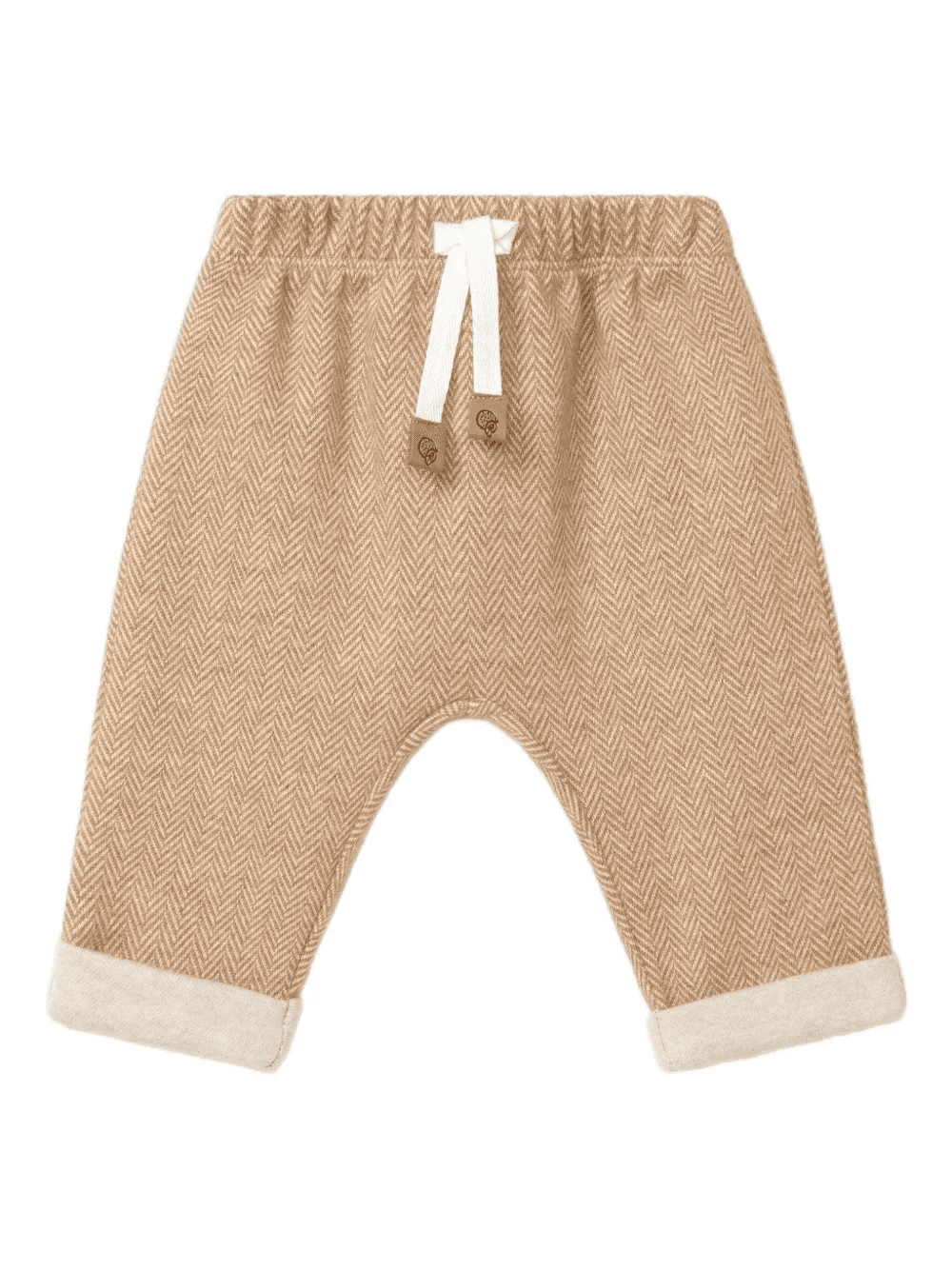 herringbone-pattern trousers - Image 1