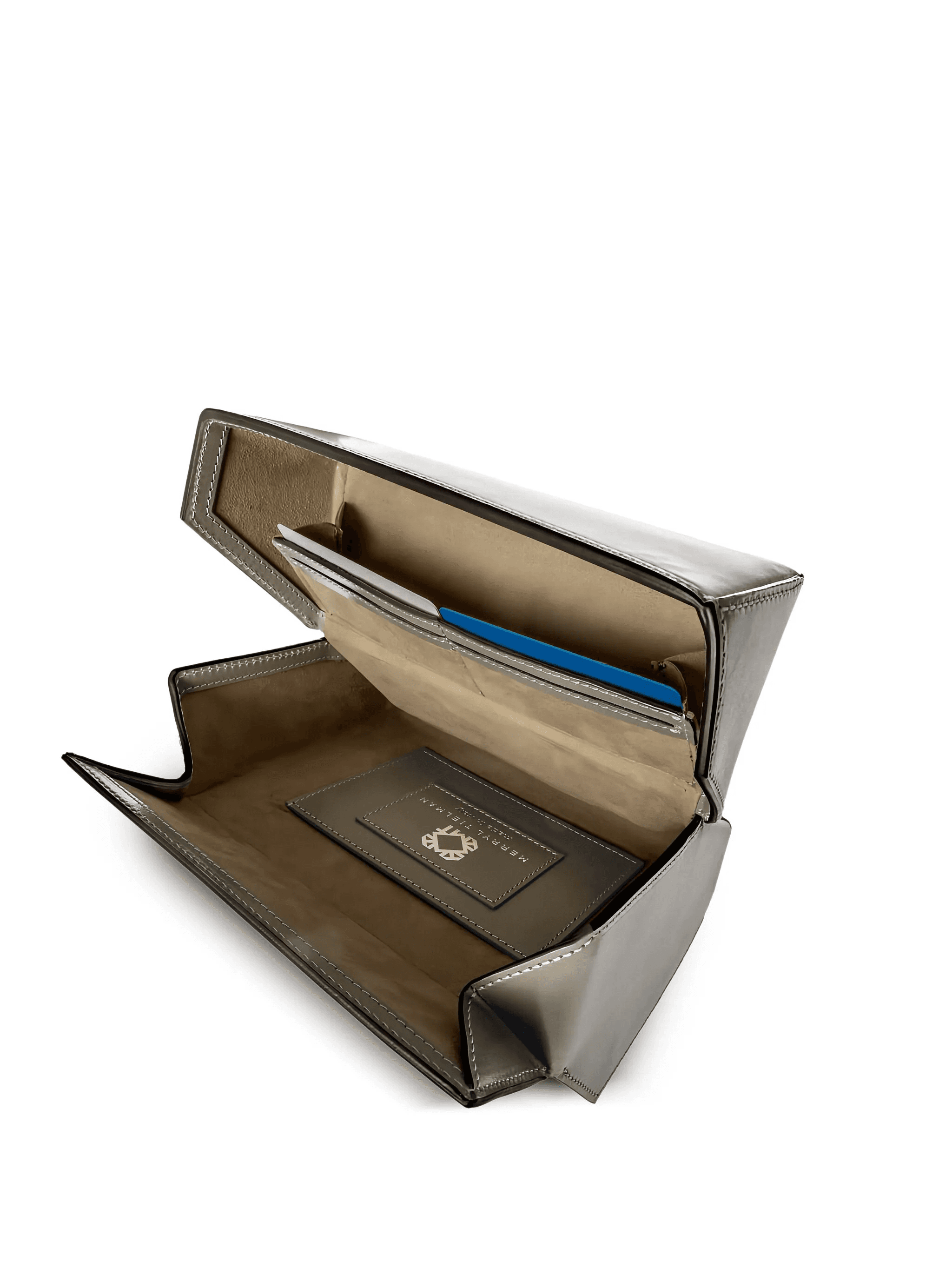 Debby geometric-fold belt bag - Image 1