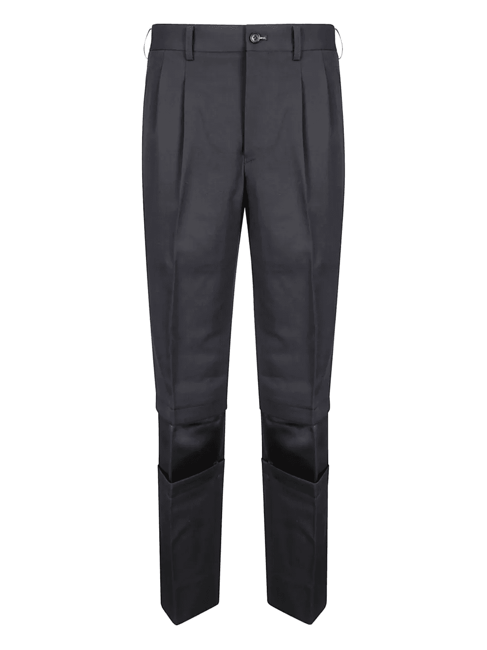 Comme Des Garçons Comme Des Garçons pleat-detail pinstriped trousers - Image 1