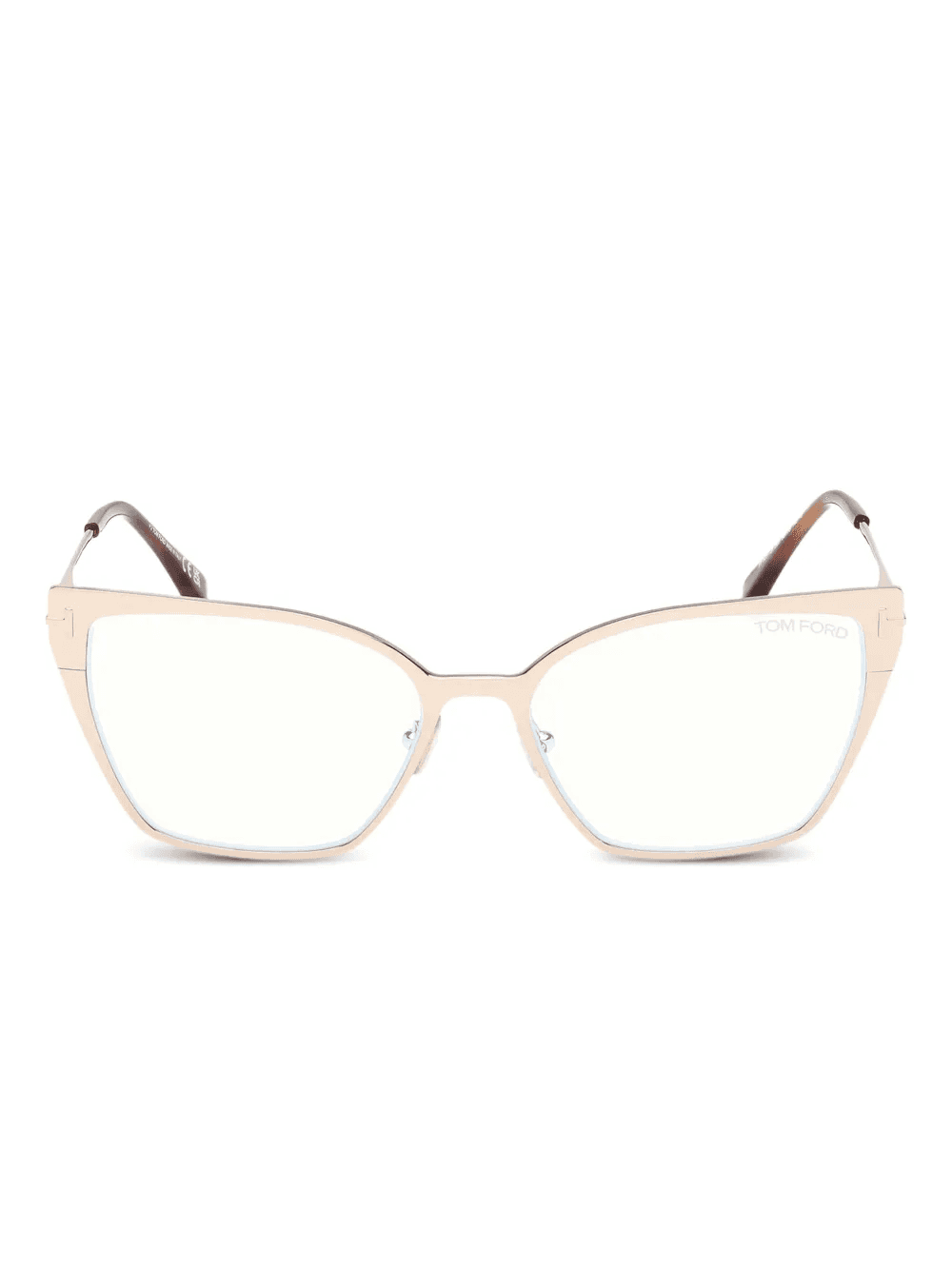 metal cat-eye glasses - Image 1