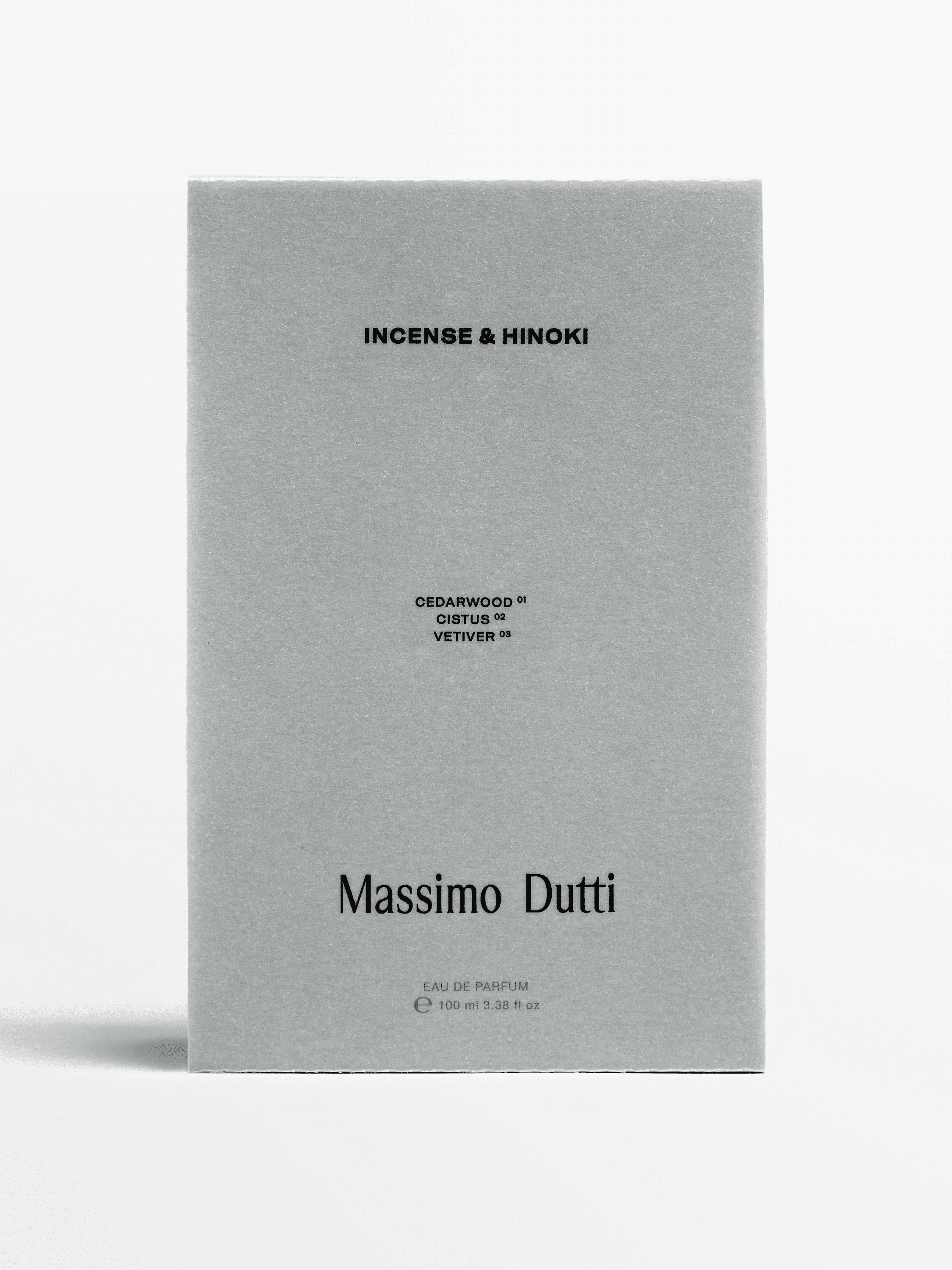 (100 ML) MASSIMO DUTTI INCENSE & HINOKI EAU DE PARFUM - Image 1