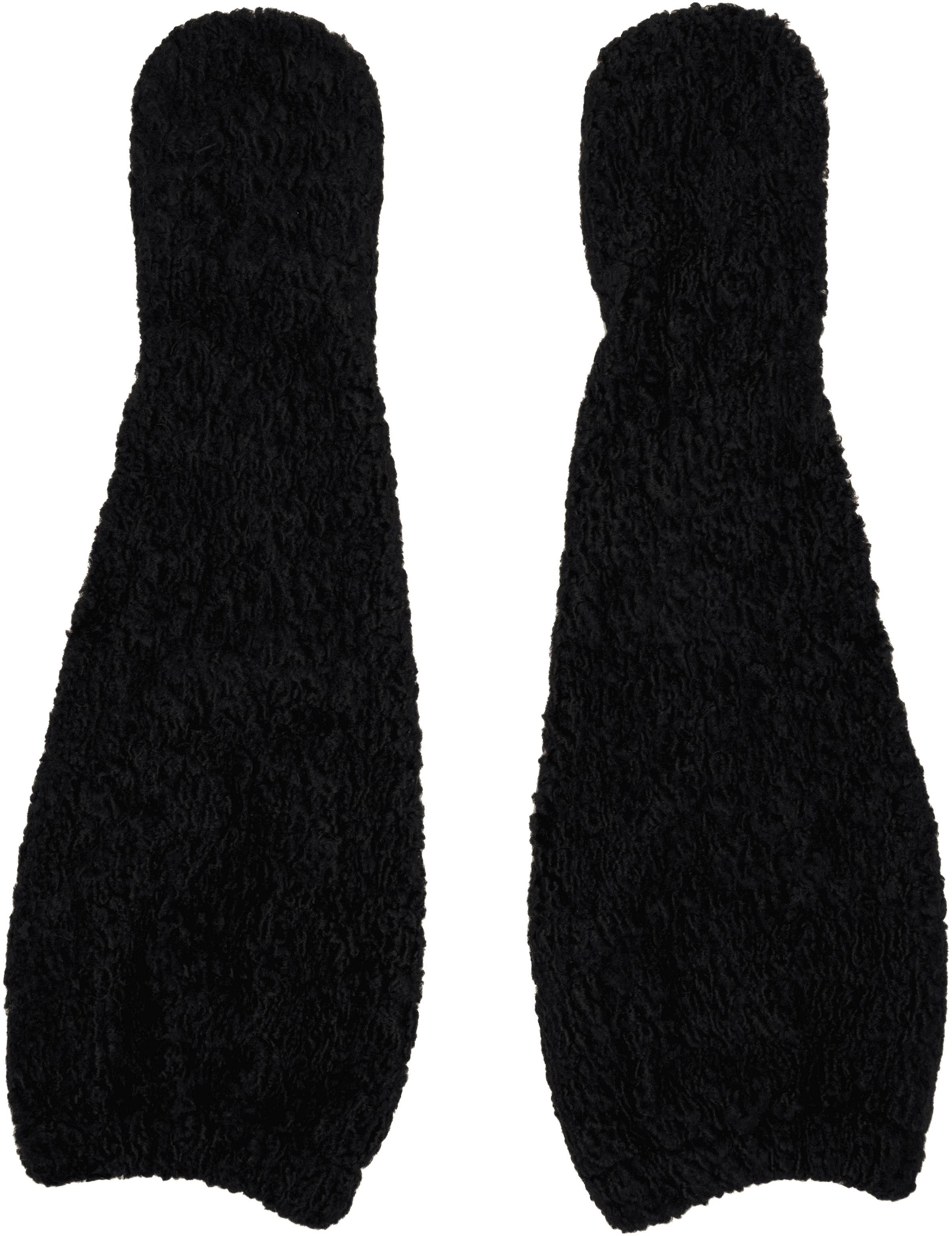 SSENSE Exclusive Black Eva Mitts - Image 1