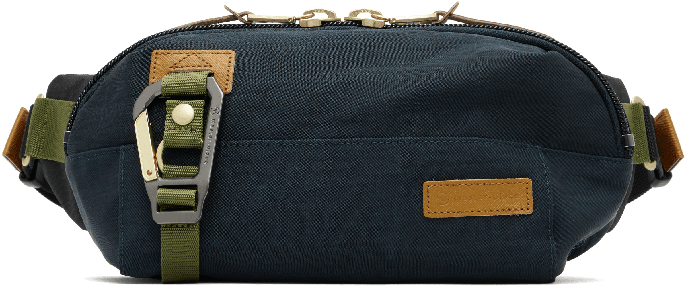 Navy Link Waist Belt Bag - Image 1