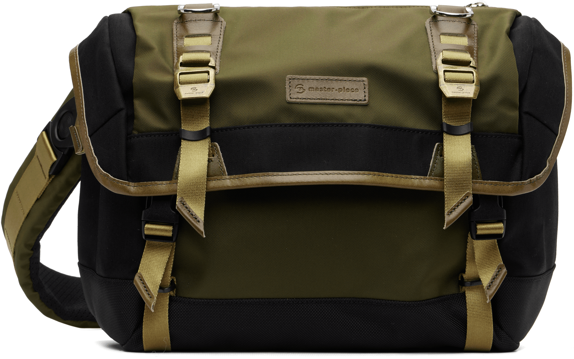 Khaki Potential Messenger Bag - Image 1