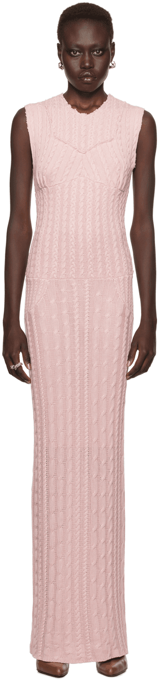 SSENSE Exclusive Pink Kenny Maxi Dress - Image 1