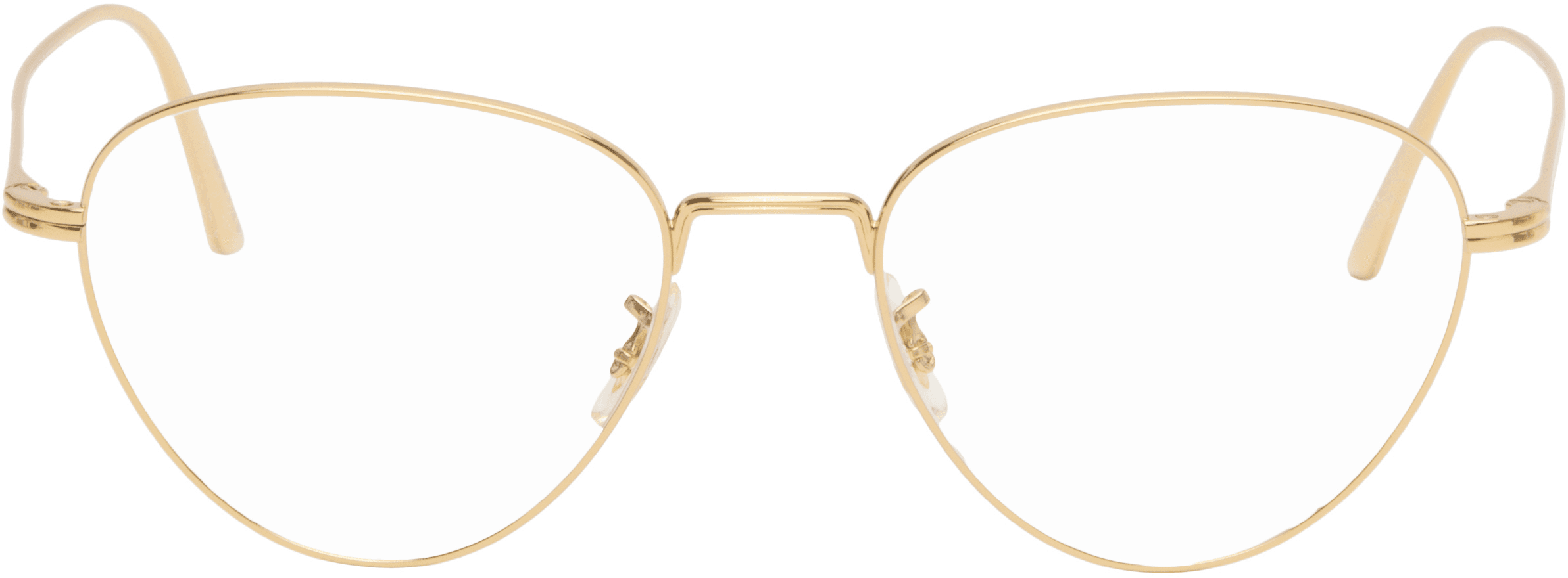Gold Oliver Peoples Edition 1991RX Glasses - Image 1