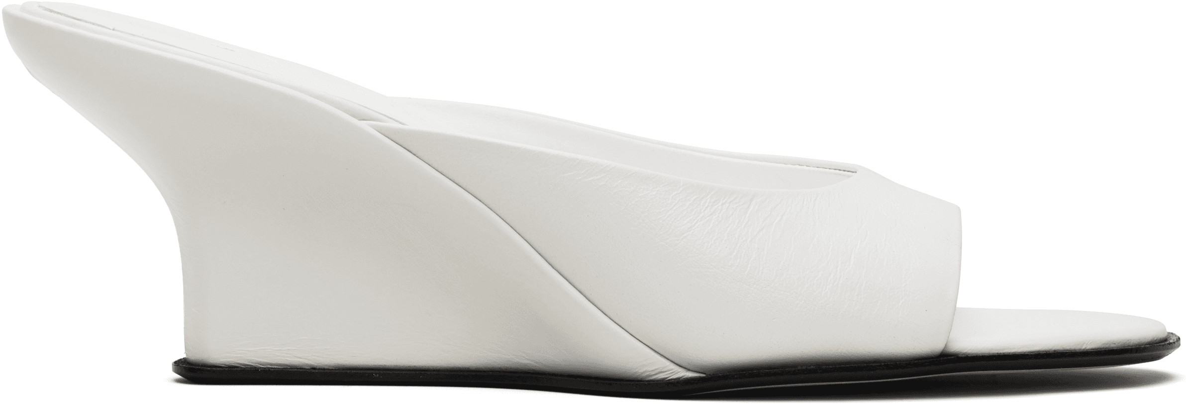 White Caroo Heeled Sandals - Image 1