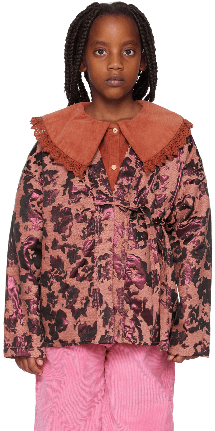 Kids Pink Fancy Nancy Jacket - Image 1