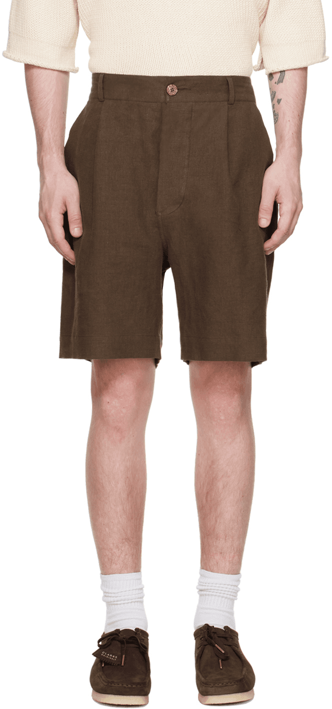 Brown Bini Shorts - Image 1