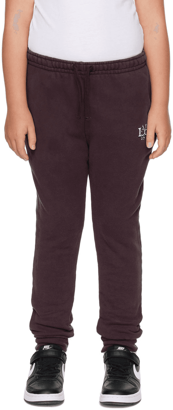 Kids Purple Age of Togetherness Amadeu Lounge Pants - Image 1
