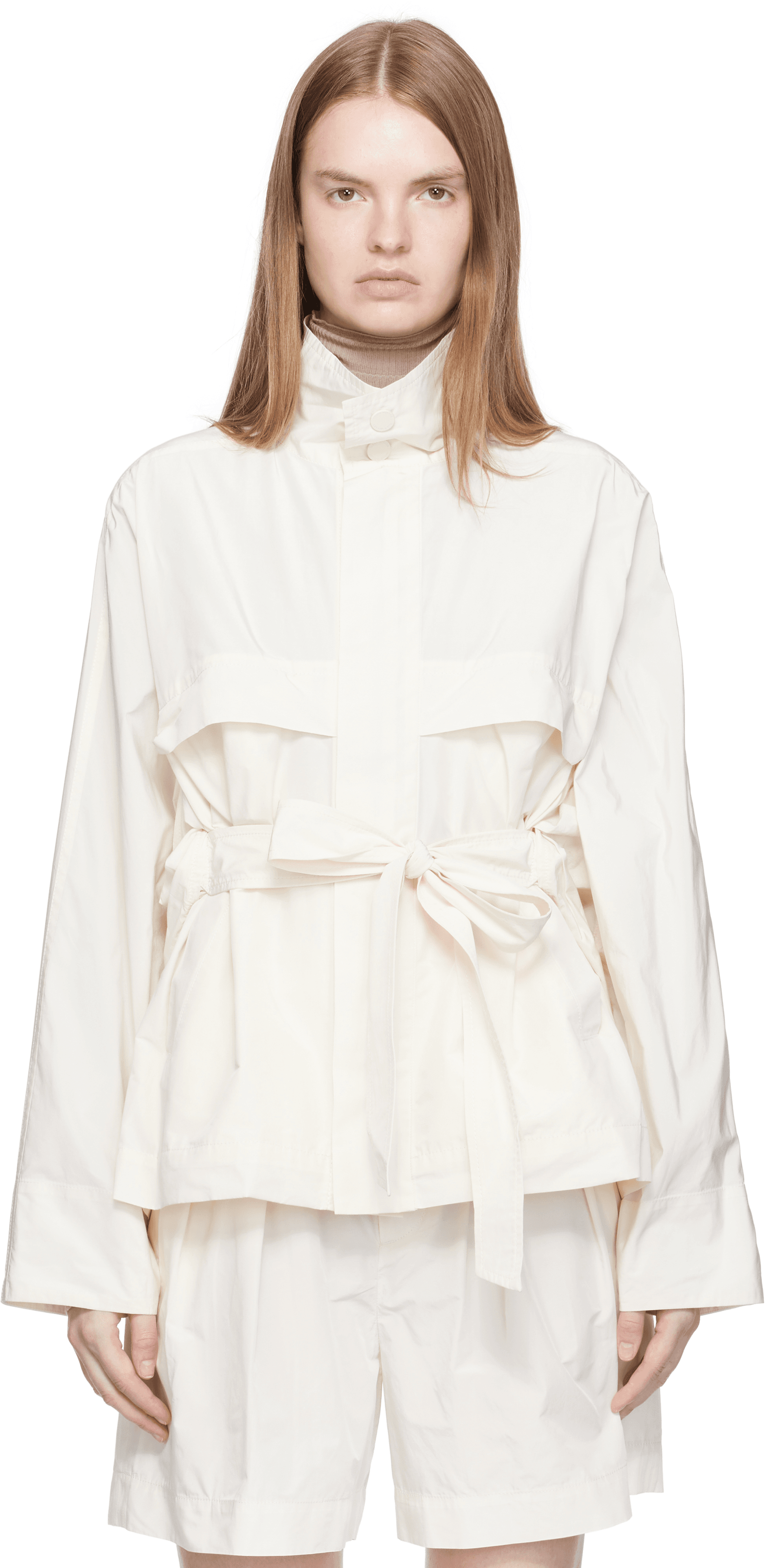 Off-White Crumpled U Blouson Jacket - Image 1
