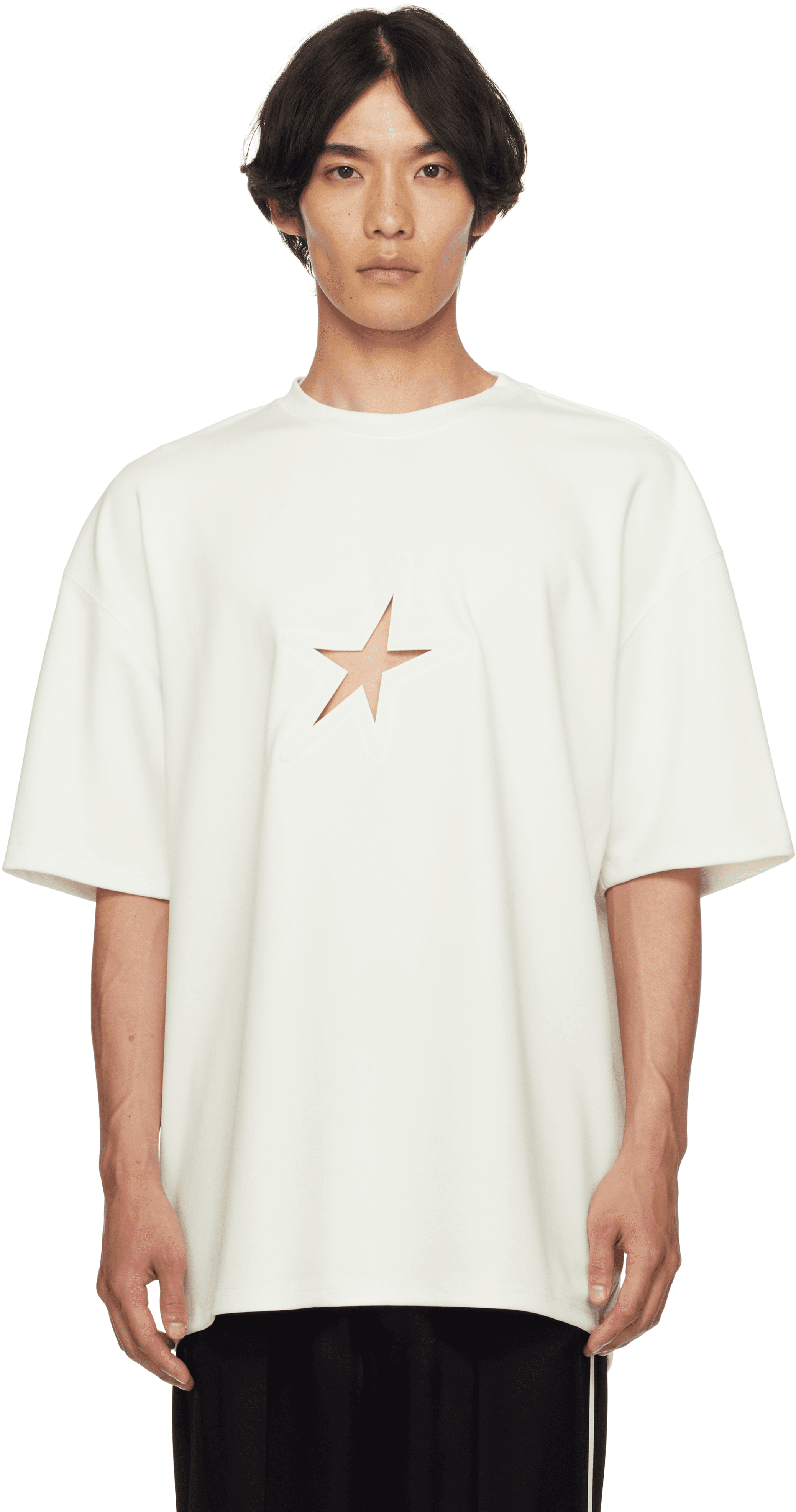 White Star Oversized T-shirt - Image 1