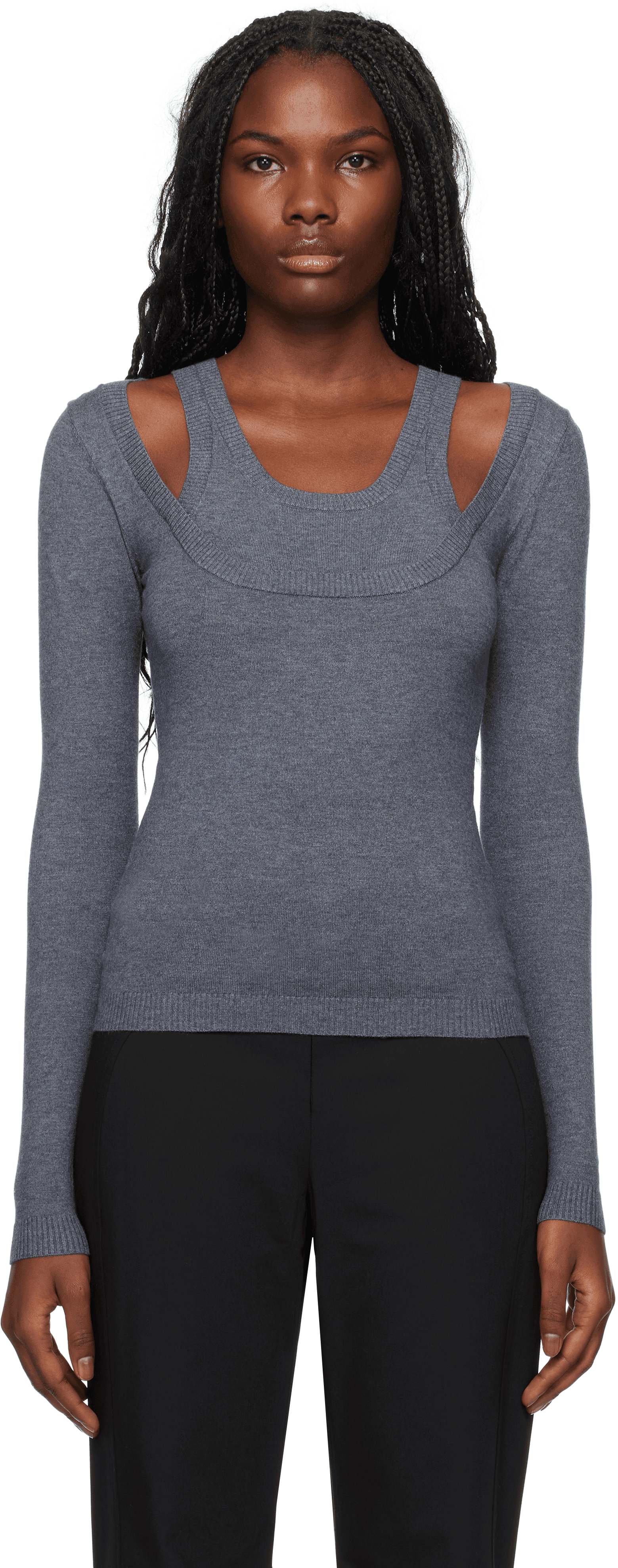 Gray Étoile Sweater - Image 1