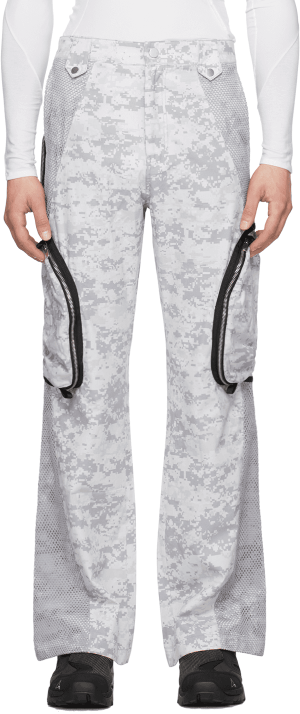 SSENSE Exclusive Gray V3 Cargo Pants - Image 1