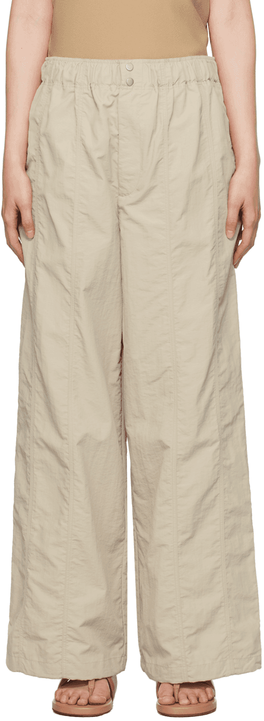 Beige Giwa Trousers - Image 1