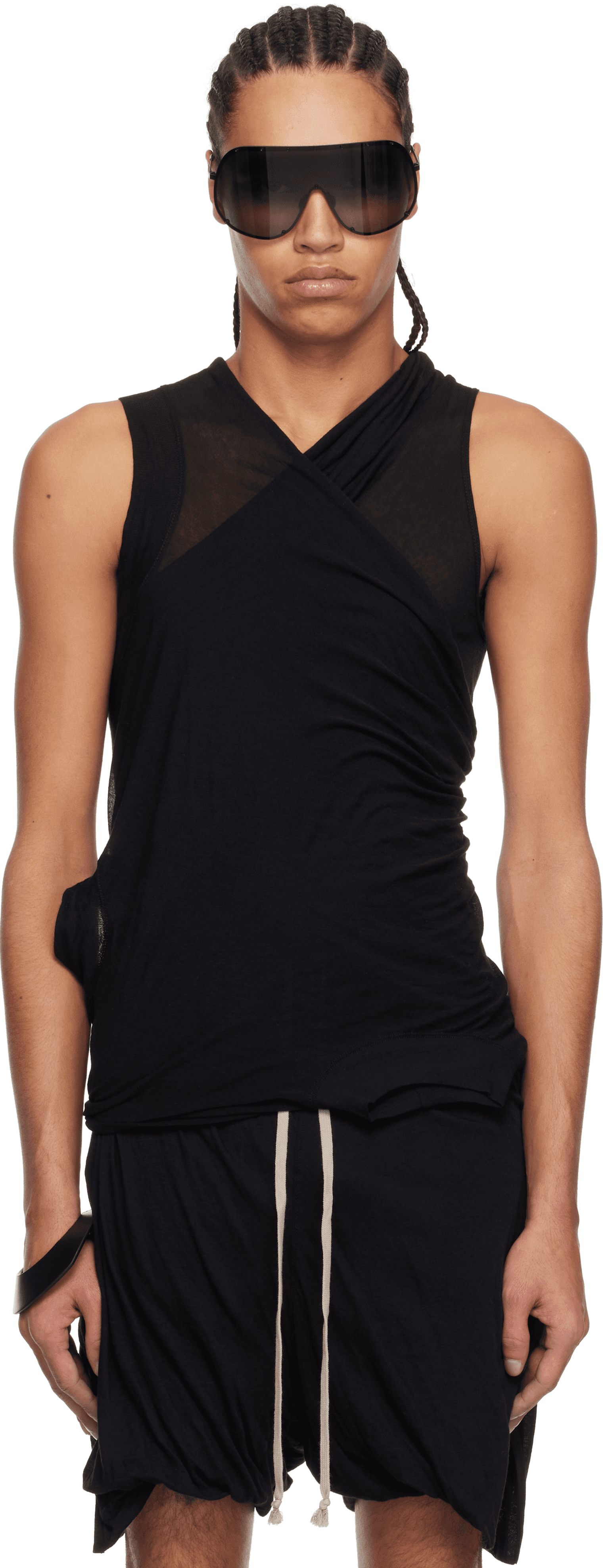 Black Hollywood Banana Tank Top - Image 1
