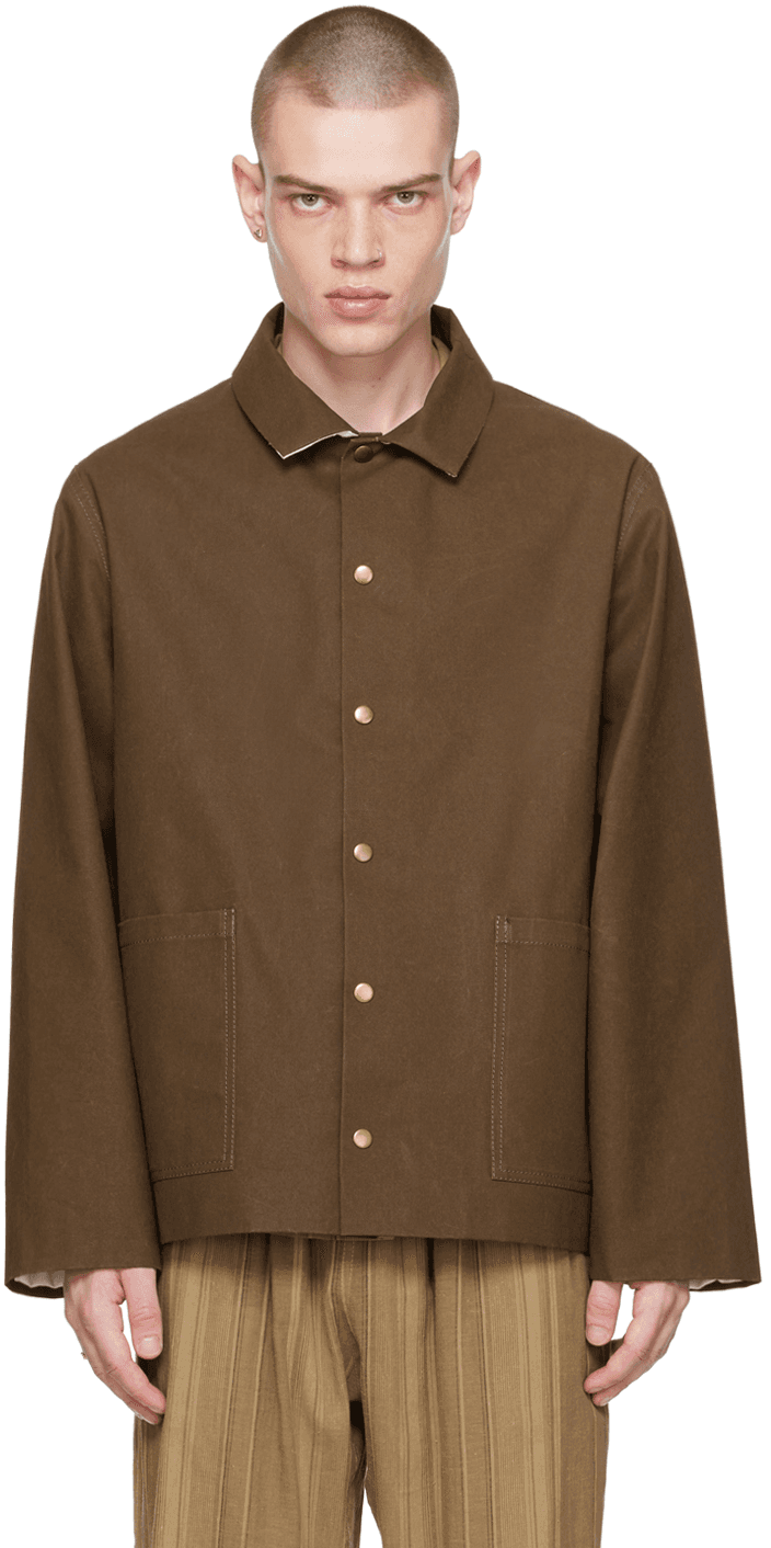 Brown Olive Jacket - Image 1