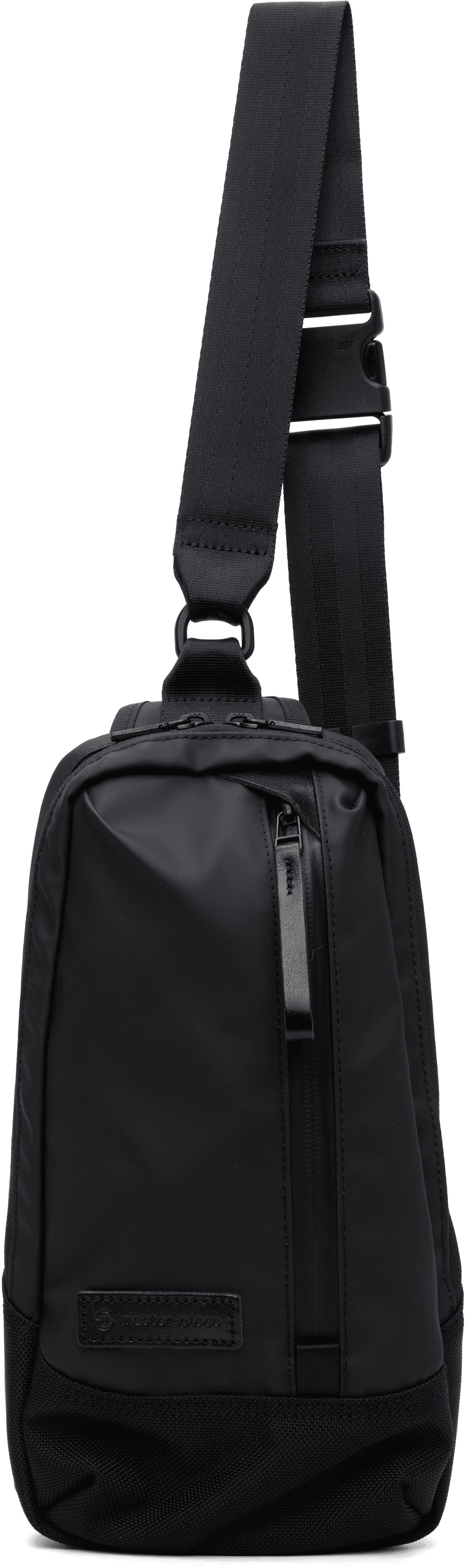 Black Slick Sling Bag - Image 1