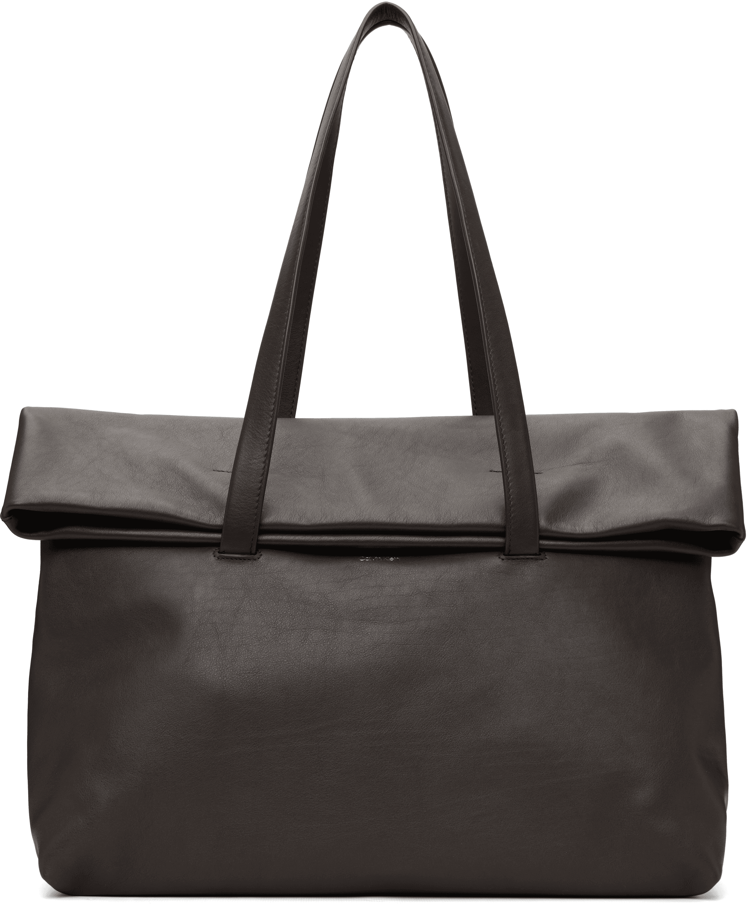 Brown NY City North South Tote - Image 1