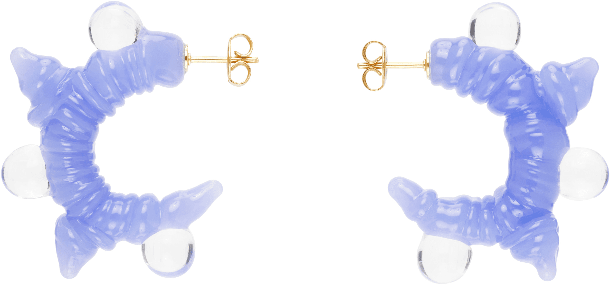 Spike Hoop Earrings - Image 1
