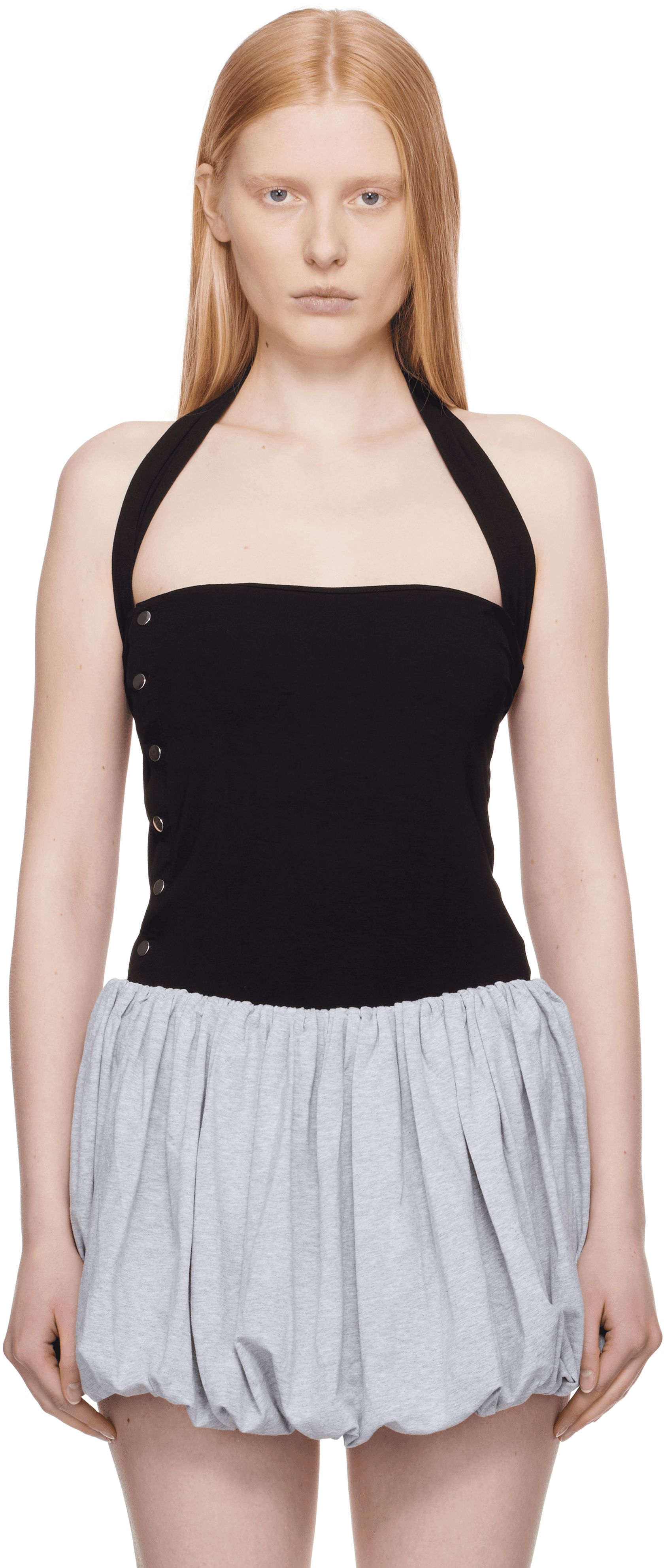 SSENSE Exclusive Black Snap Top - Image 1