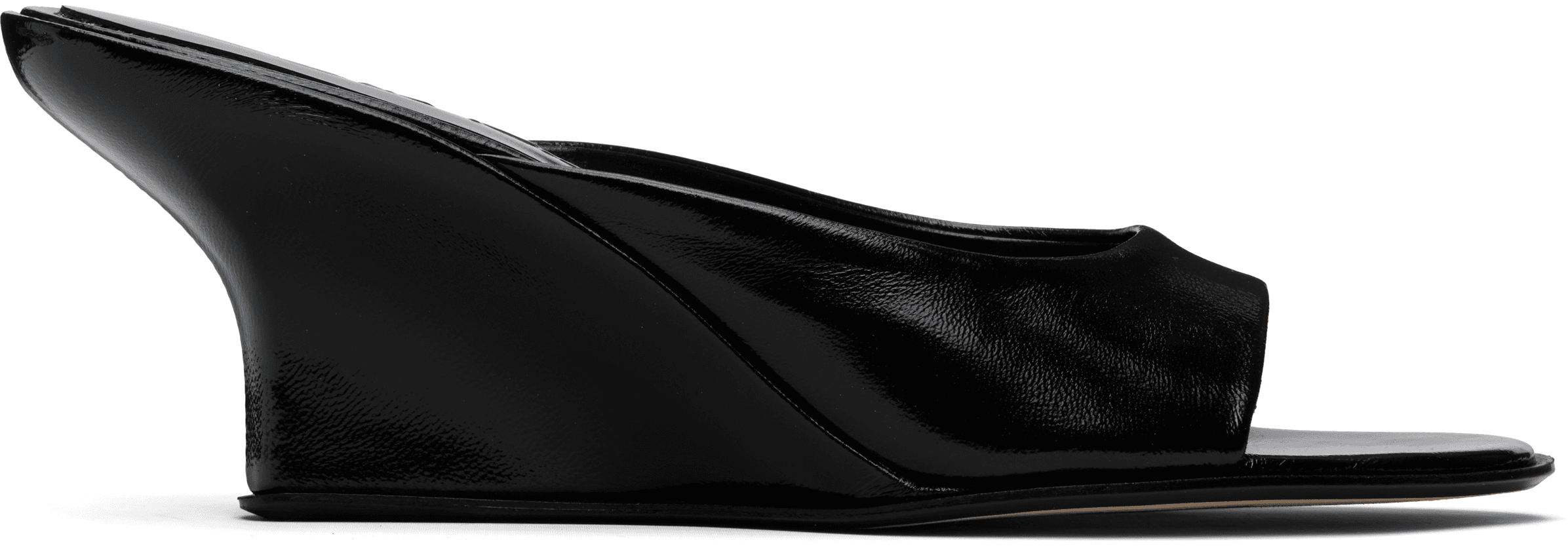 Black Caroo Heeled Sandals - Image 1